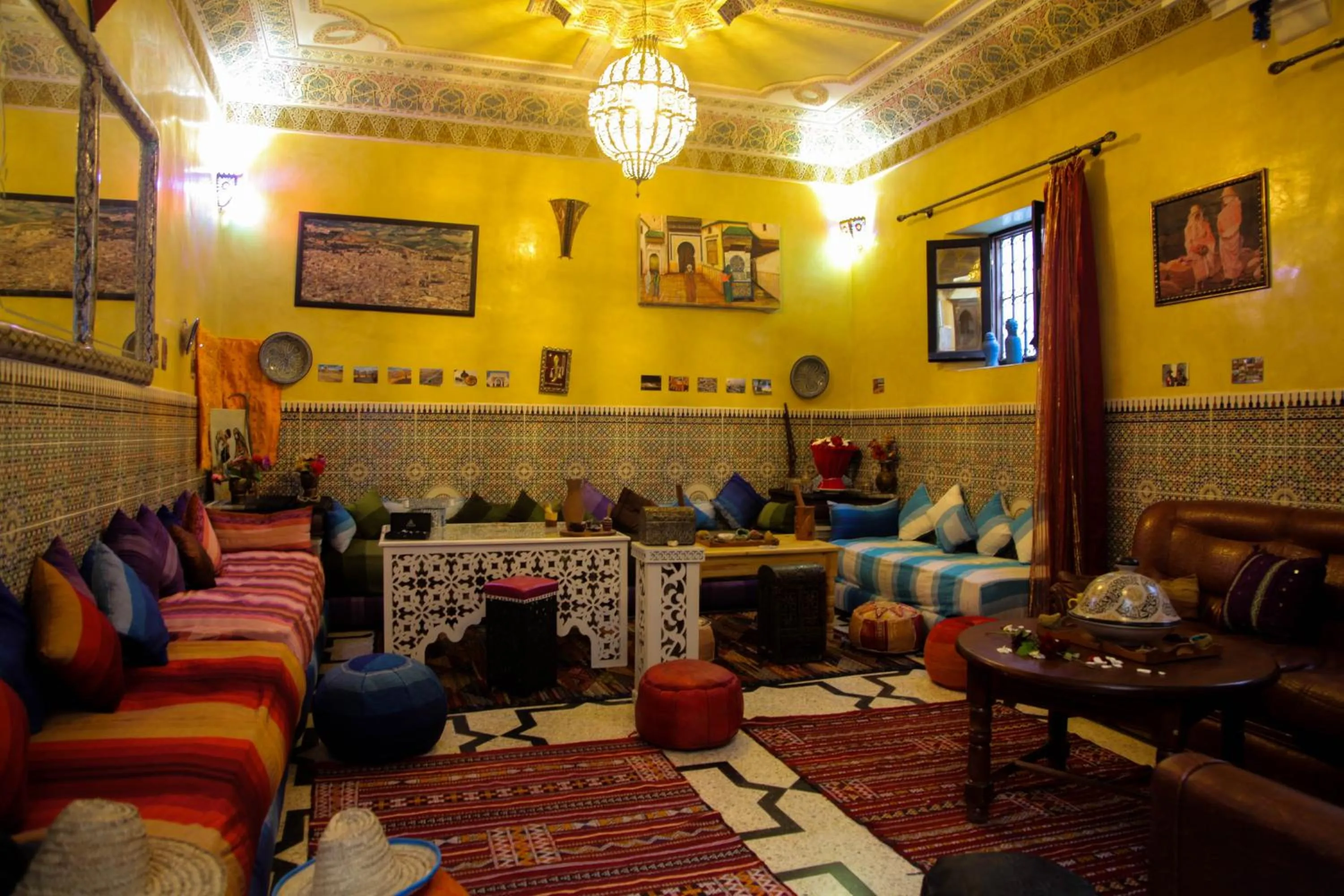 Living room in Dar Berrada-Ziat