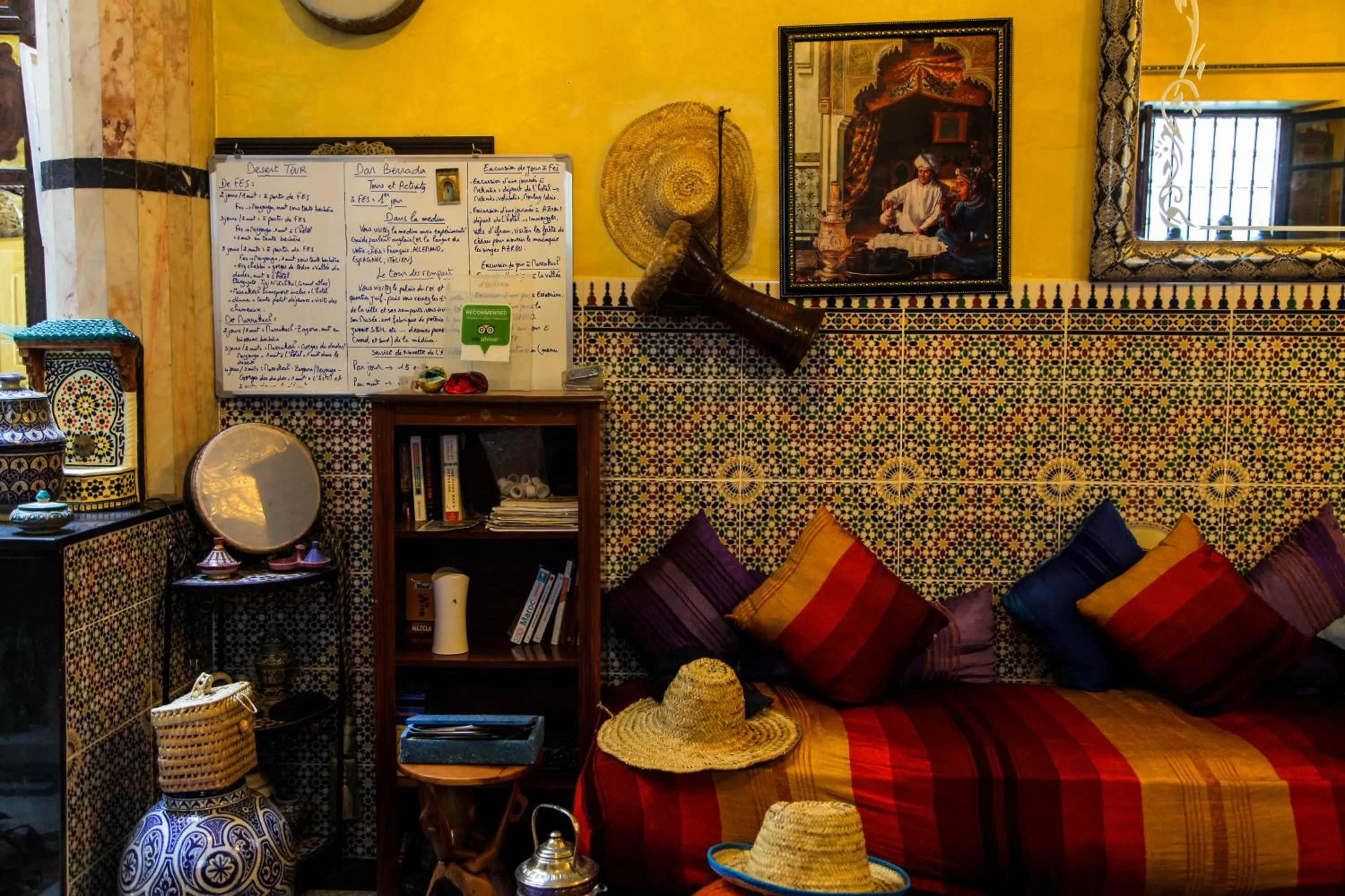 Living room in Dar Berrada-Ziat