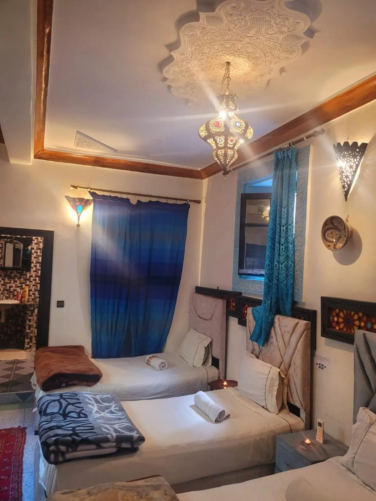 Bed in Dar Berrada-Ziat