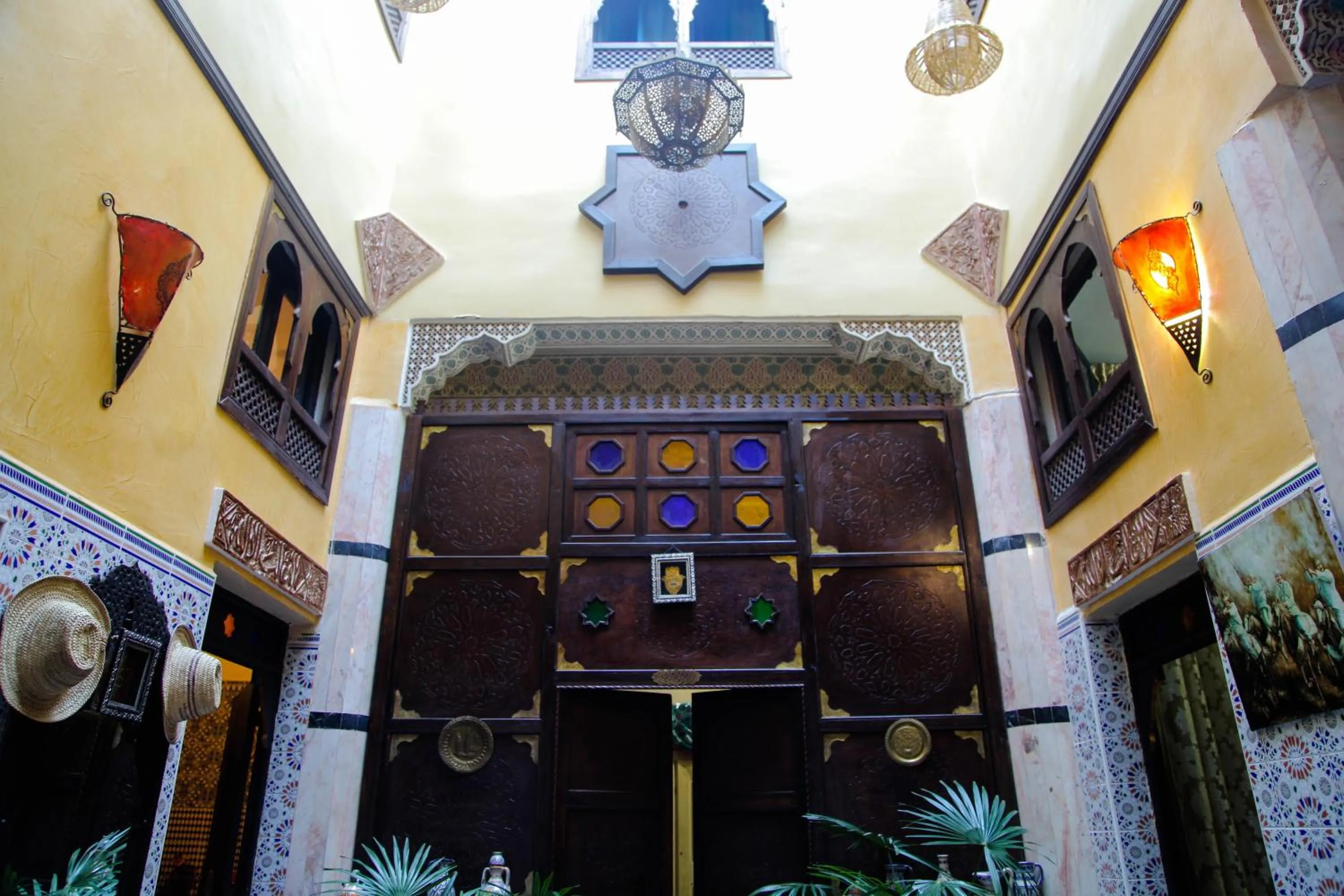 Facade/entrance in Dar Berrada-Ziat