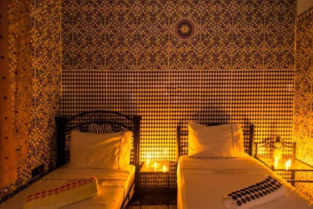 Bed in Dar Berrada-Ziat