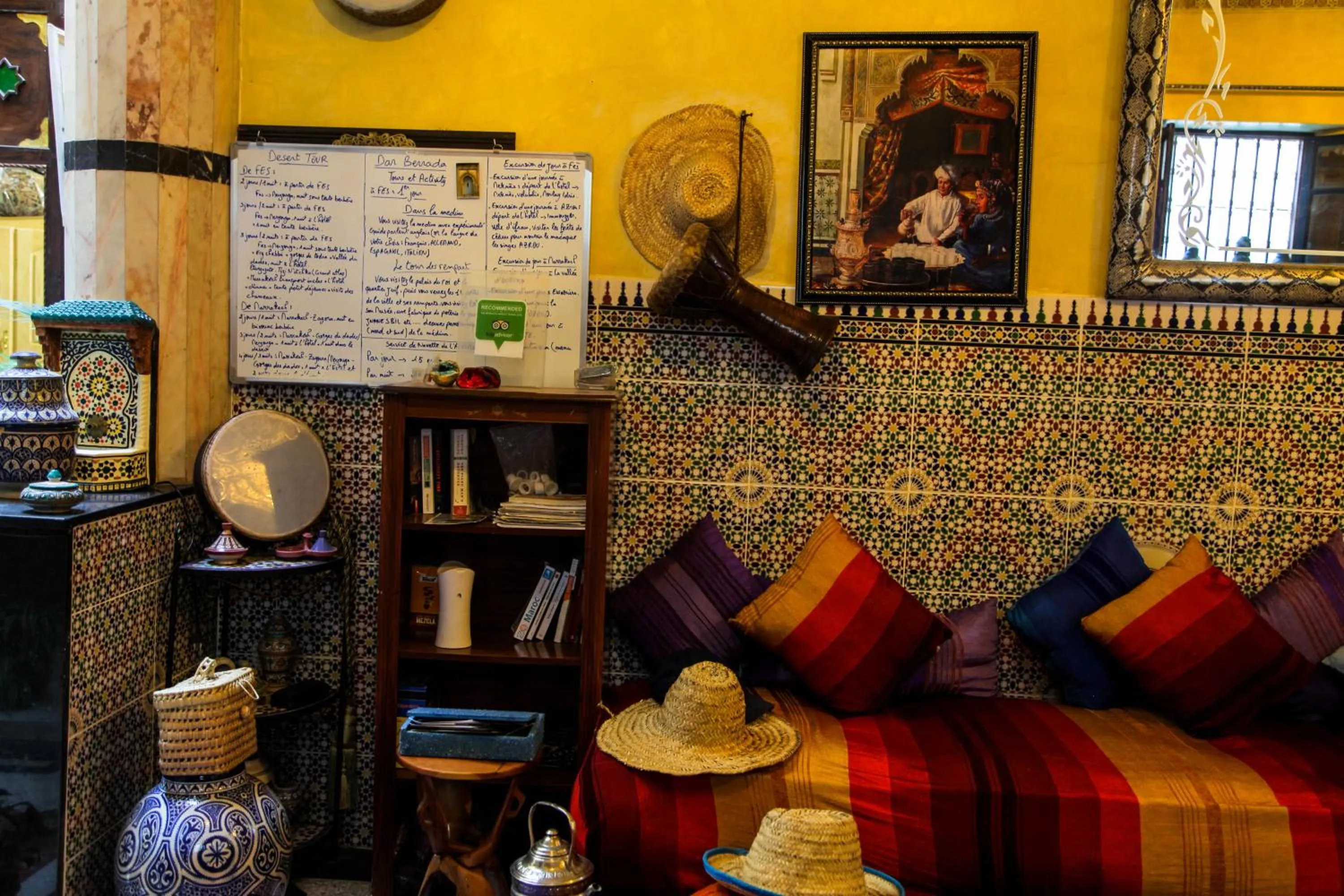 Living room in Dar Berrada-Ziat