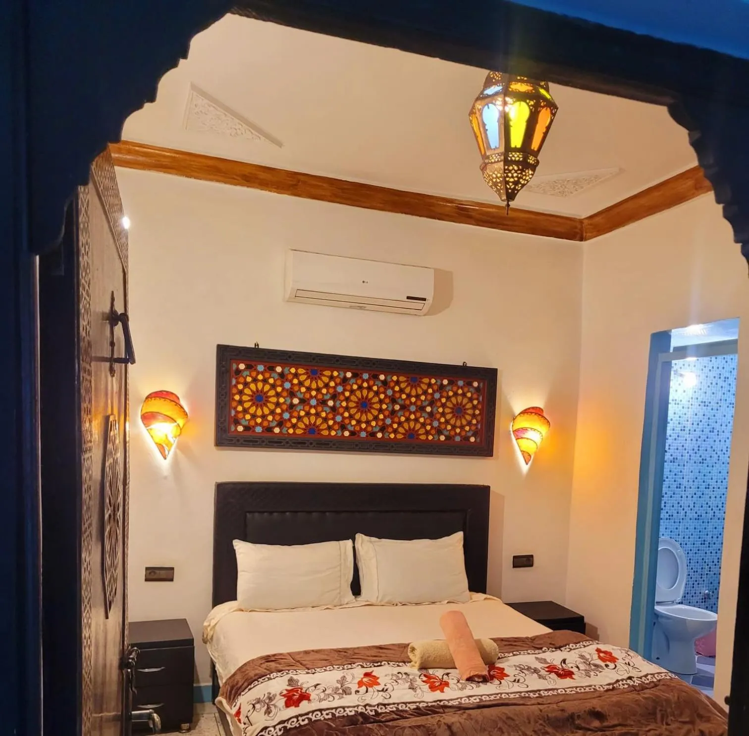 Bed in Dar Berrada-Ziat