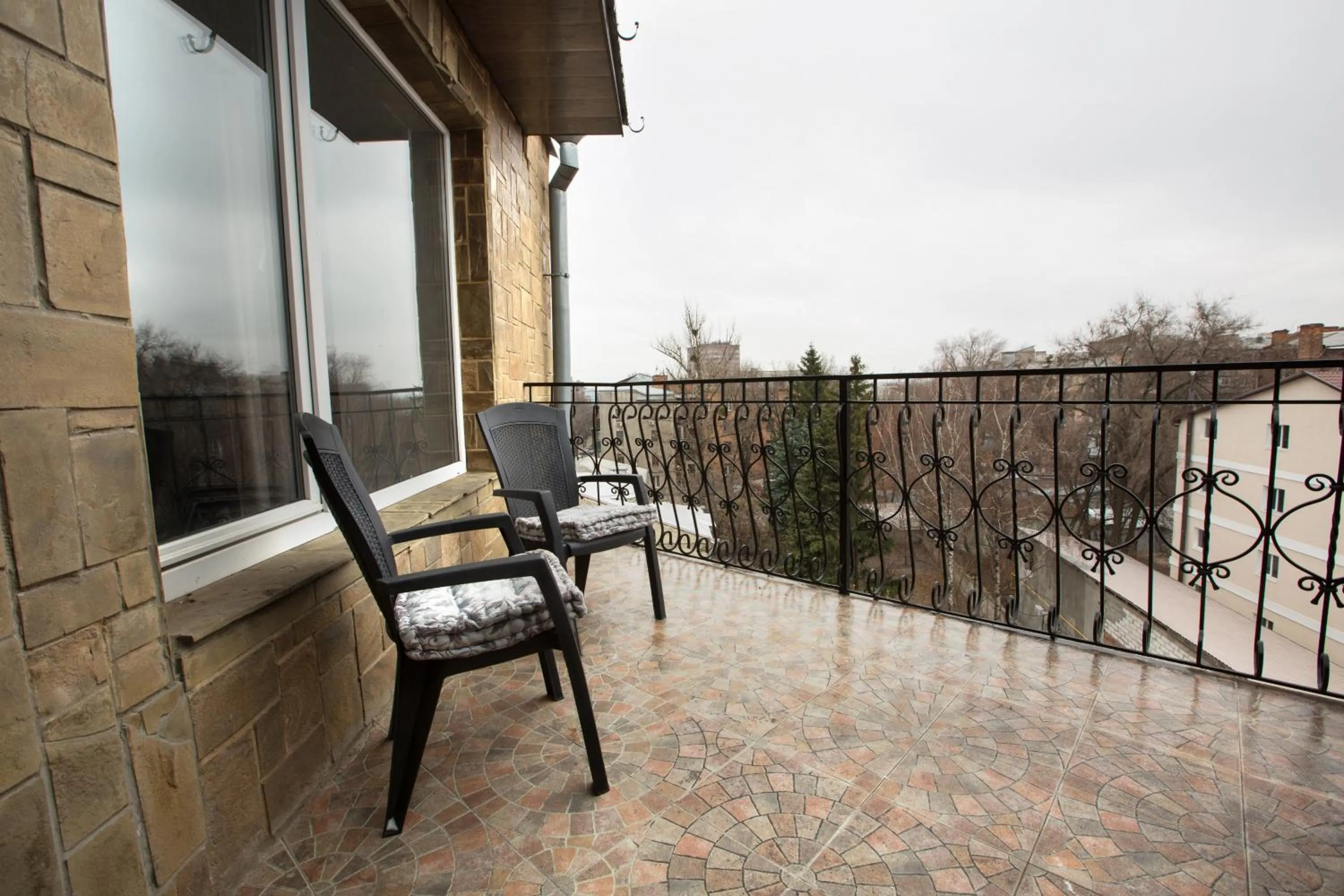 Balcony/Terrace in Pushkinskaya Apartments
