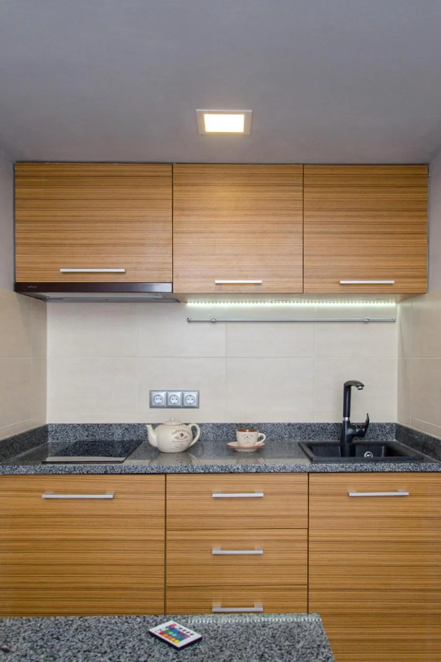 Kitchen or kitchenette in Pushkinskaya Apartments