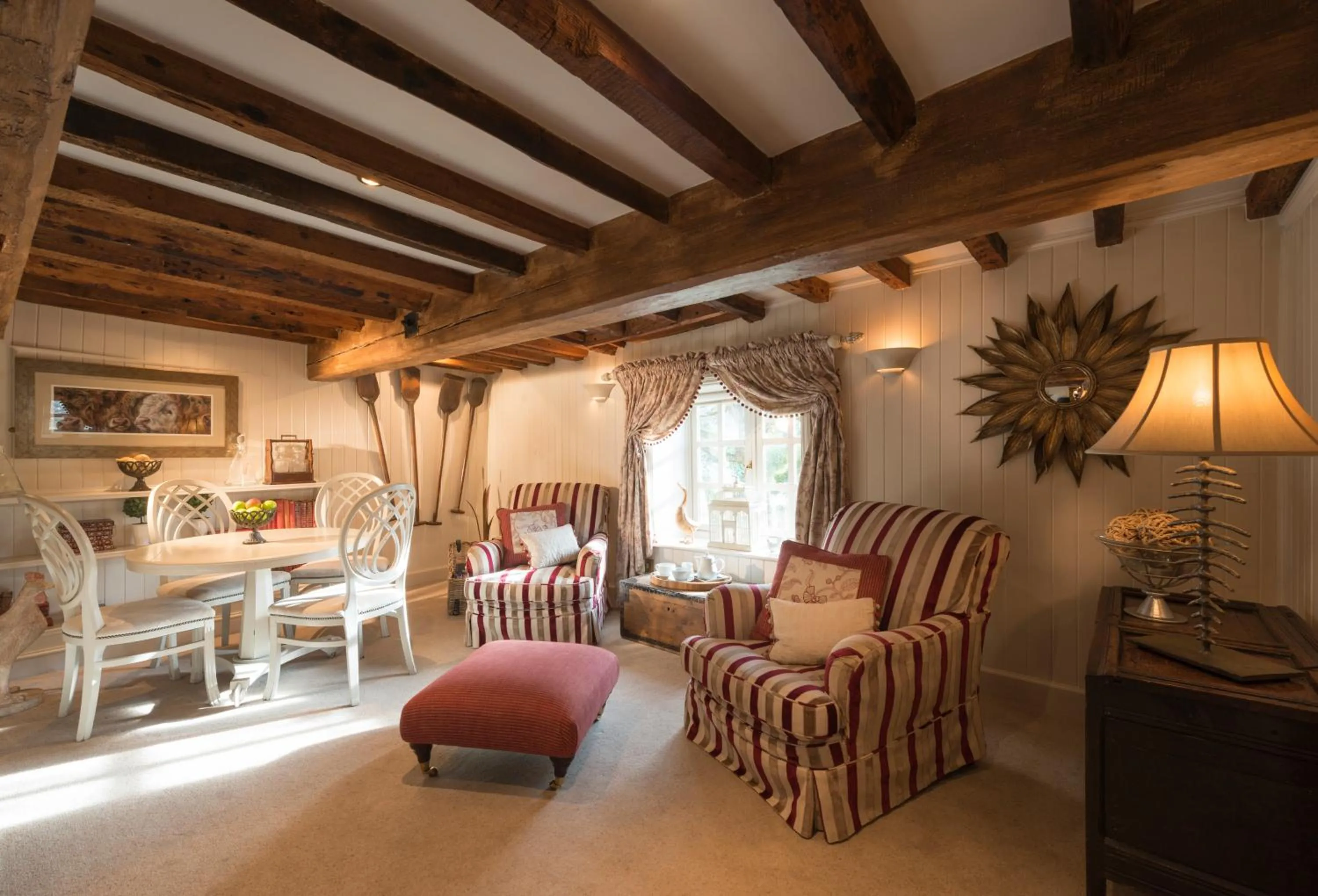 Living room in The Old Mill