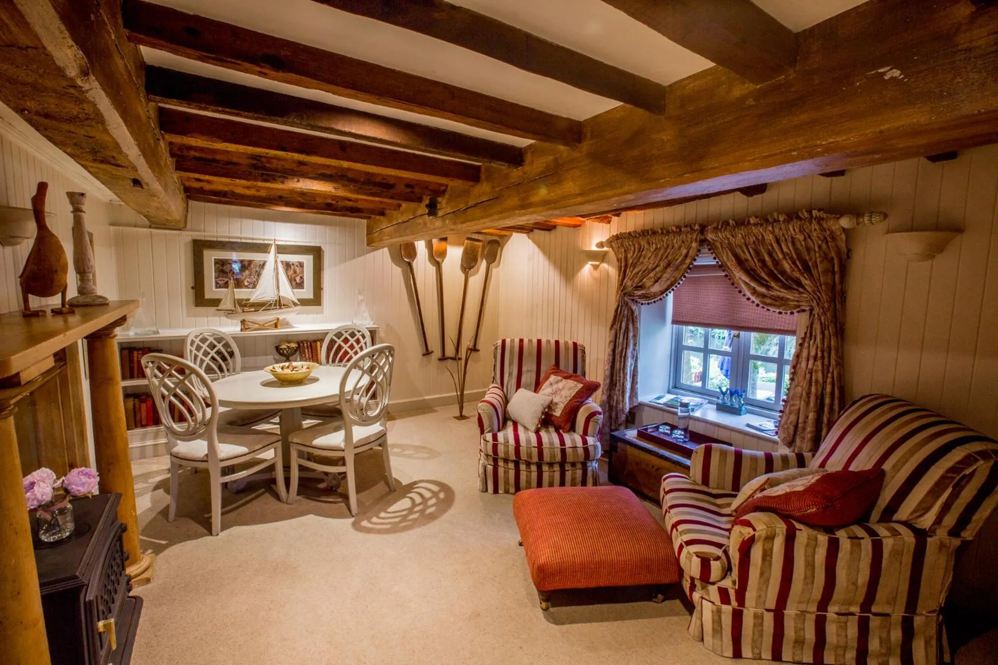 Seating area in The Old Mill