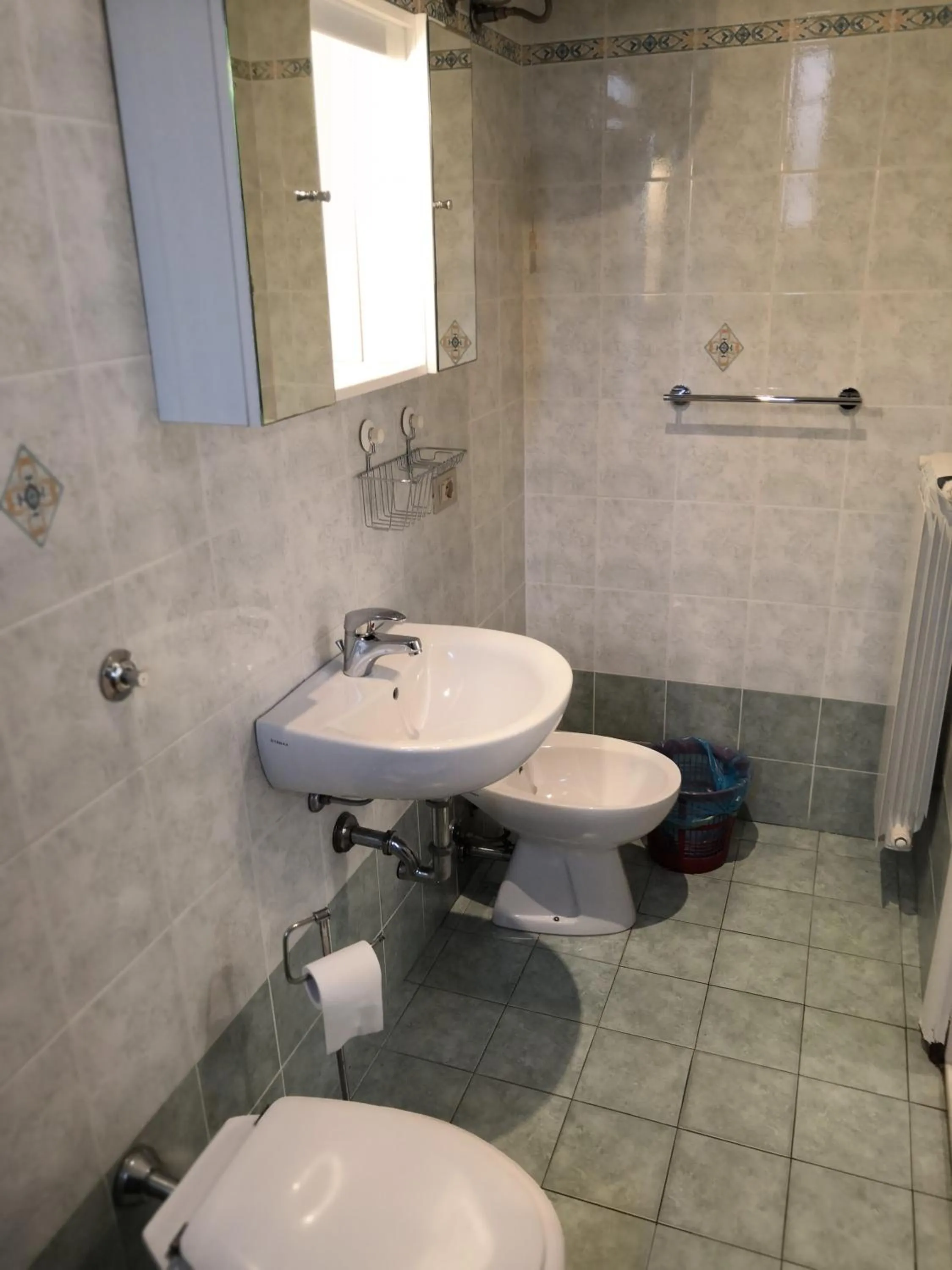 Bathroom in Residence Hotel Vittoria