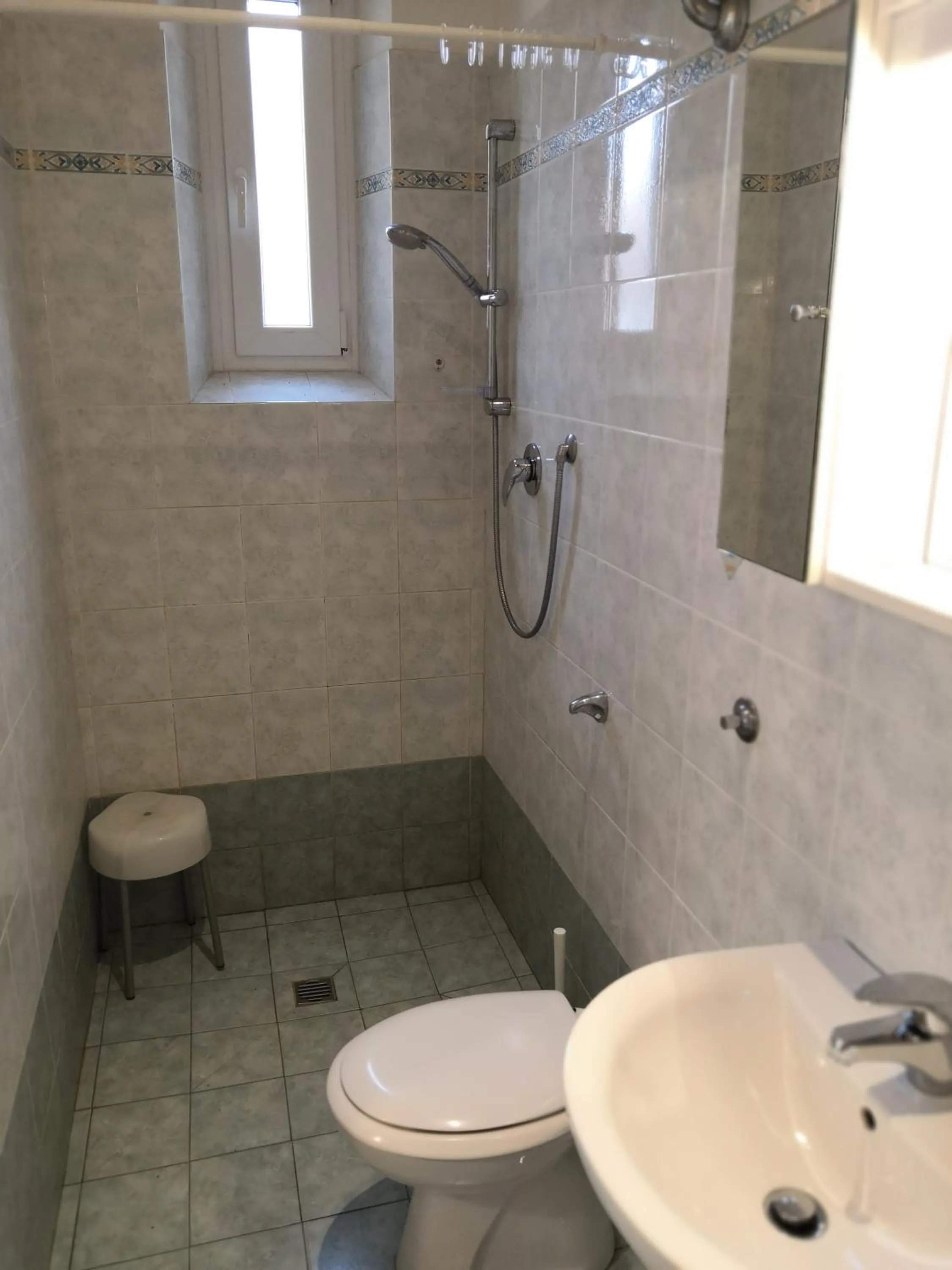 Bathroom in Residence Hotel Vittoria