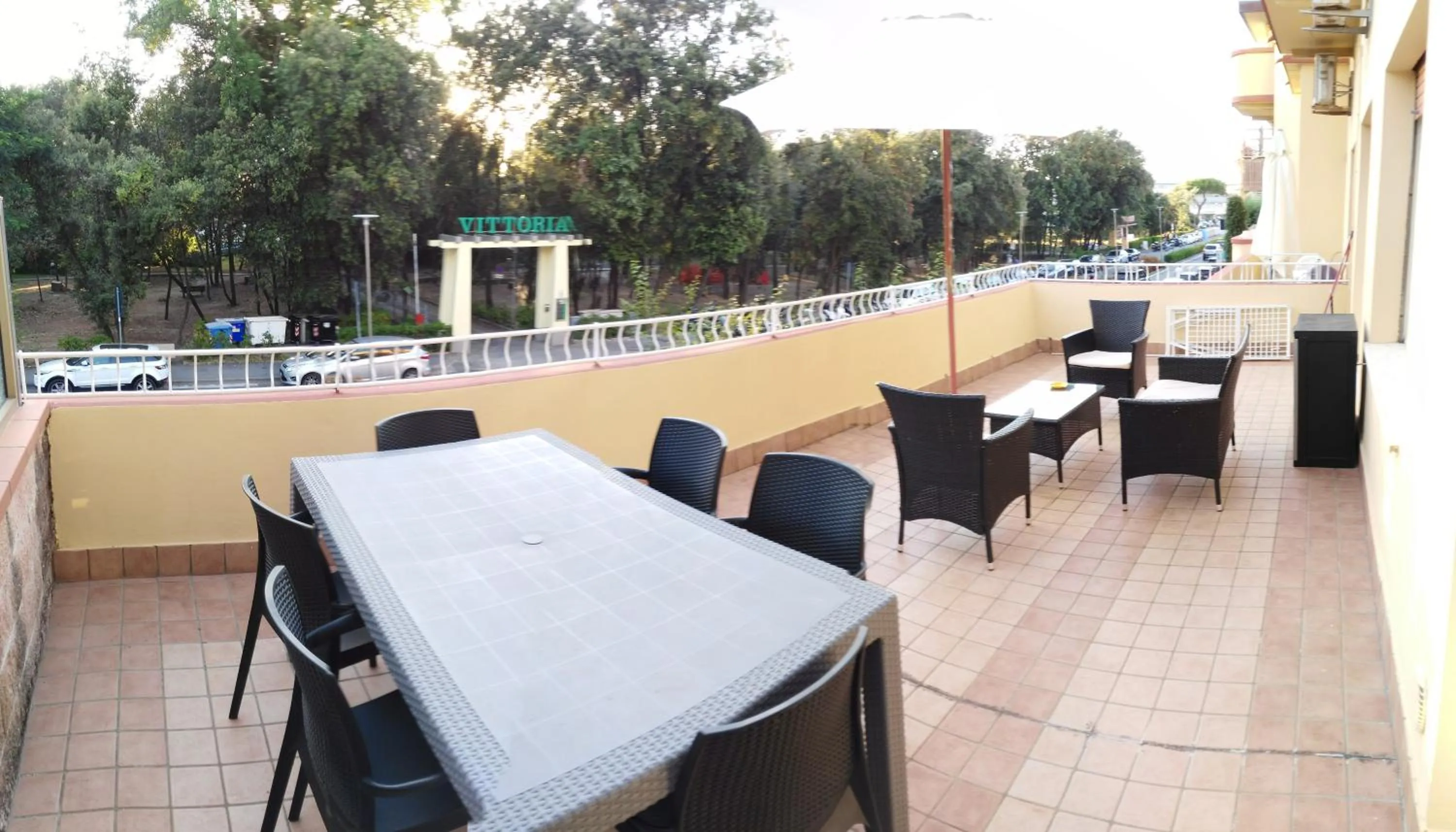 Balcony/Terrace in Residence Hotel Vittoria