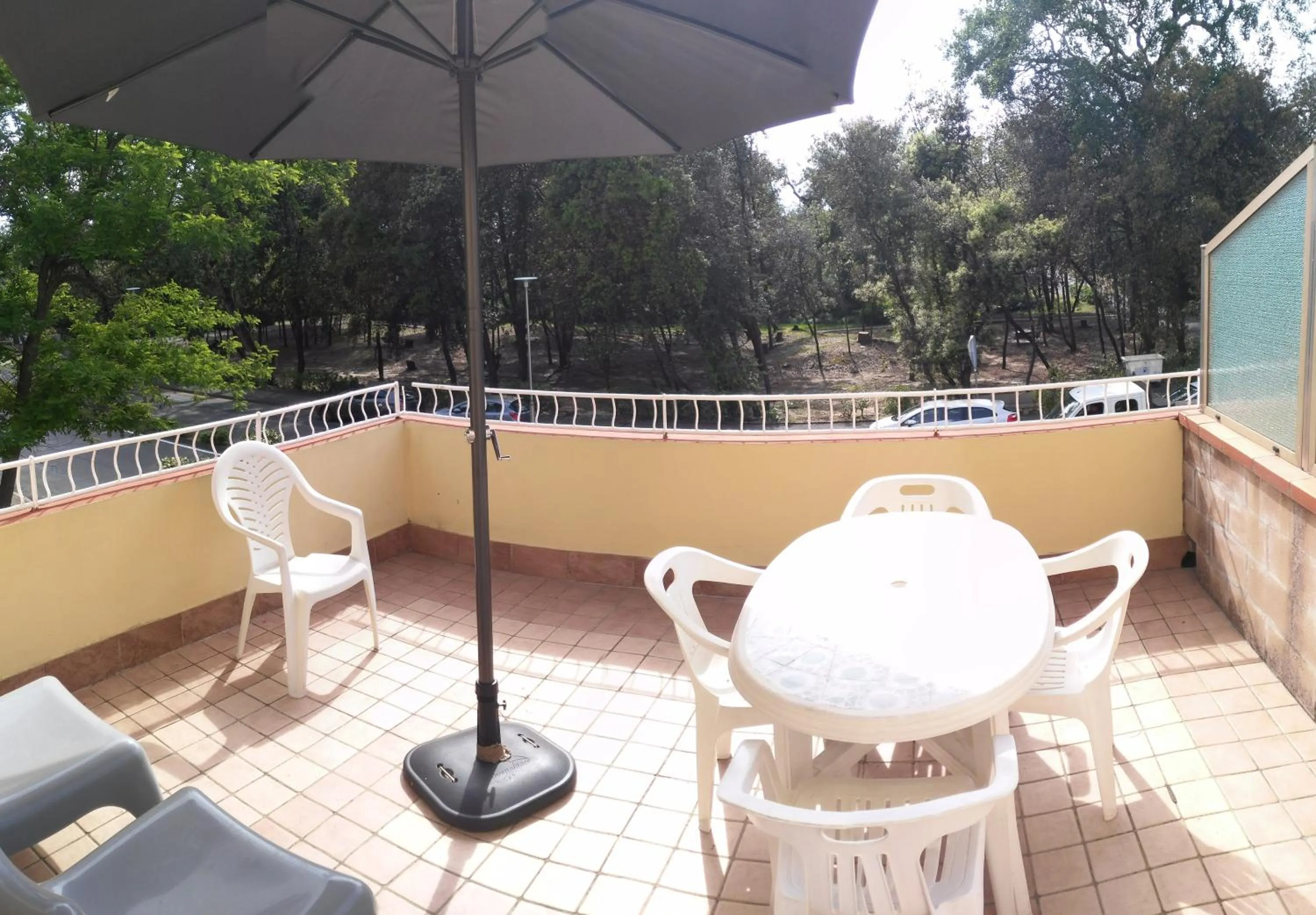 Balcony/Terrace in Residence Hotel Vittoria