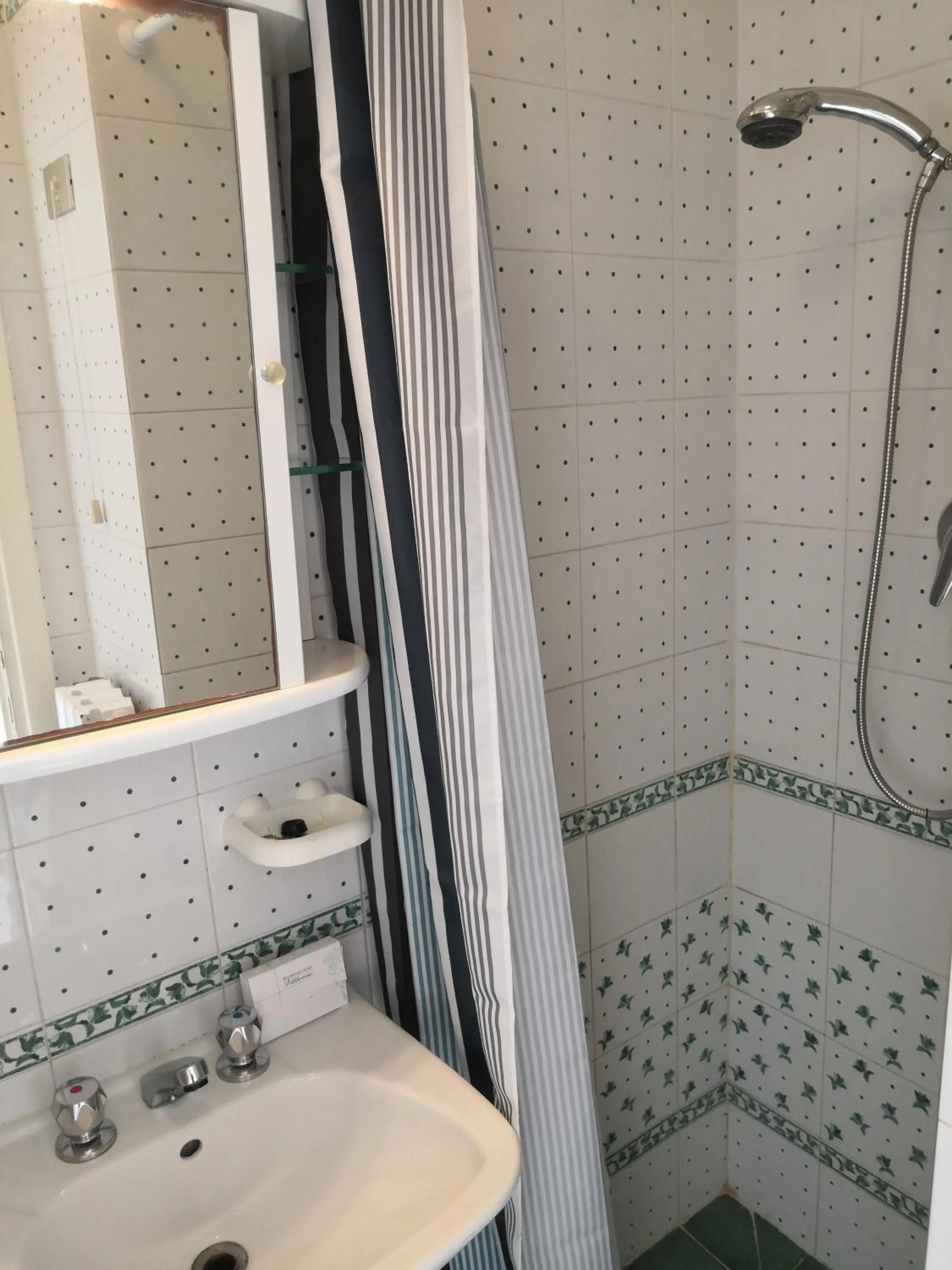 Bathroom in Residence Hotel Vittoria