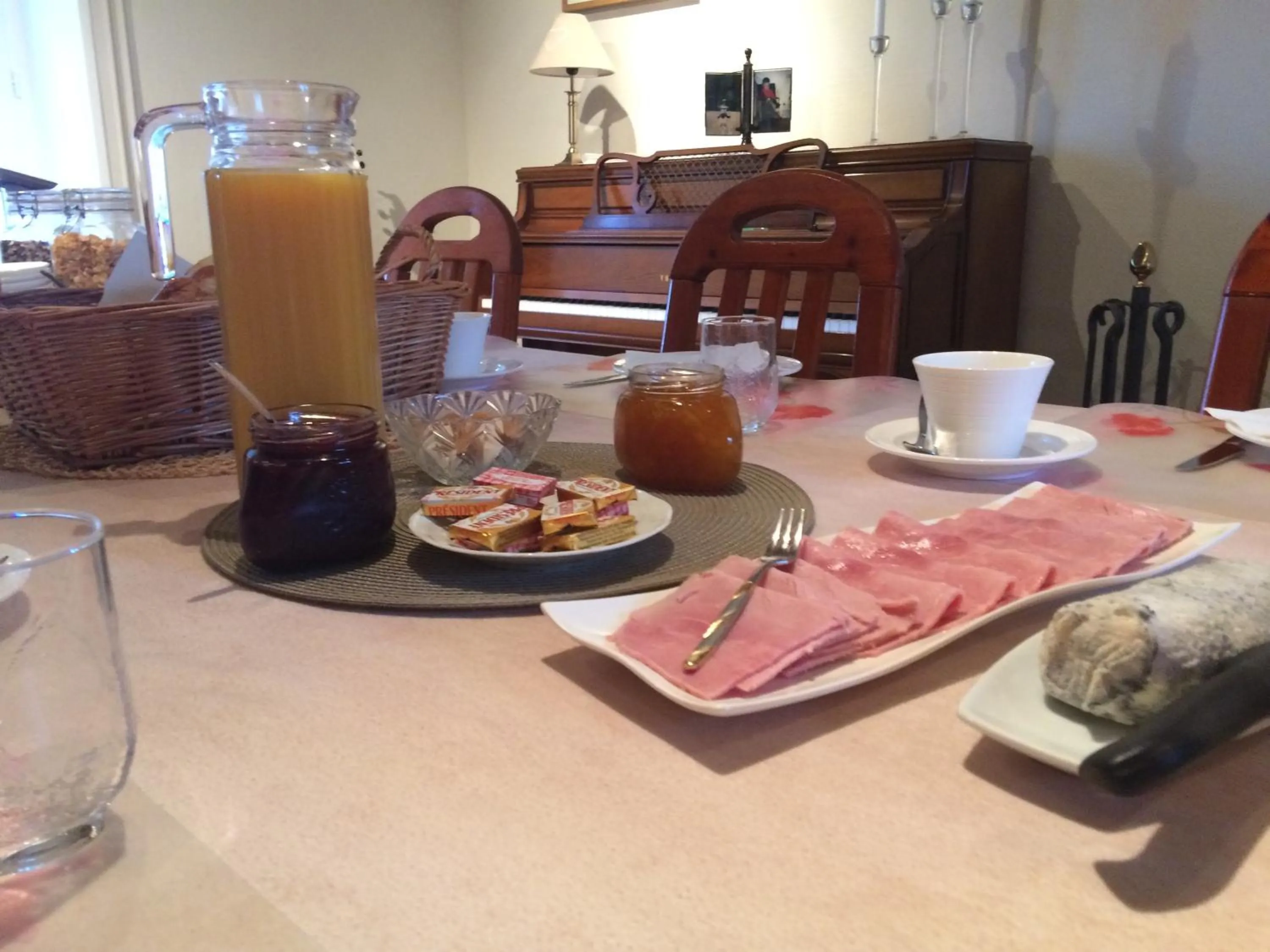 Food close-up in La Bihourderie