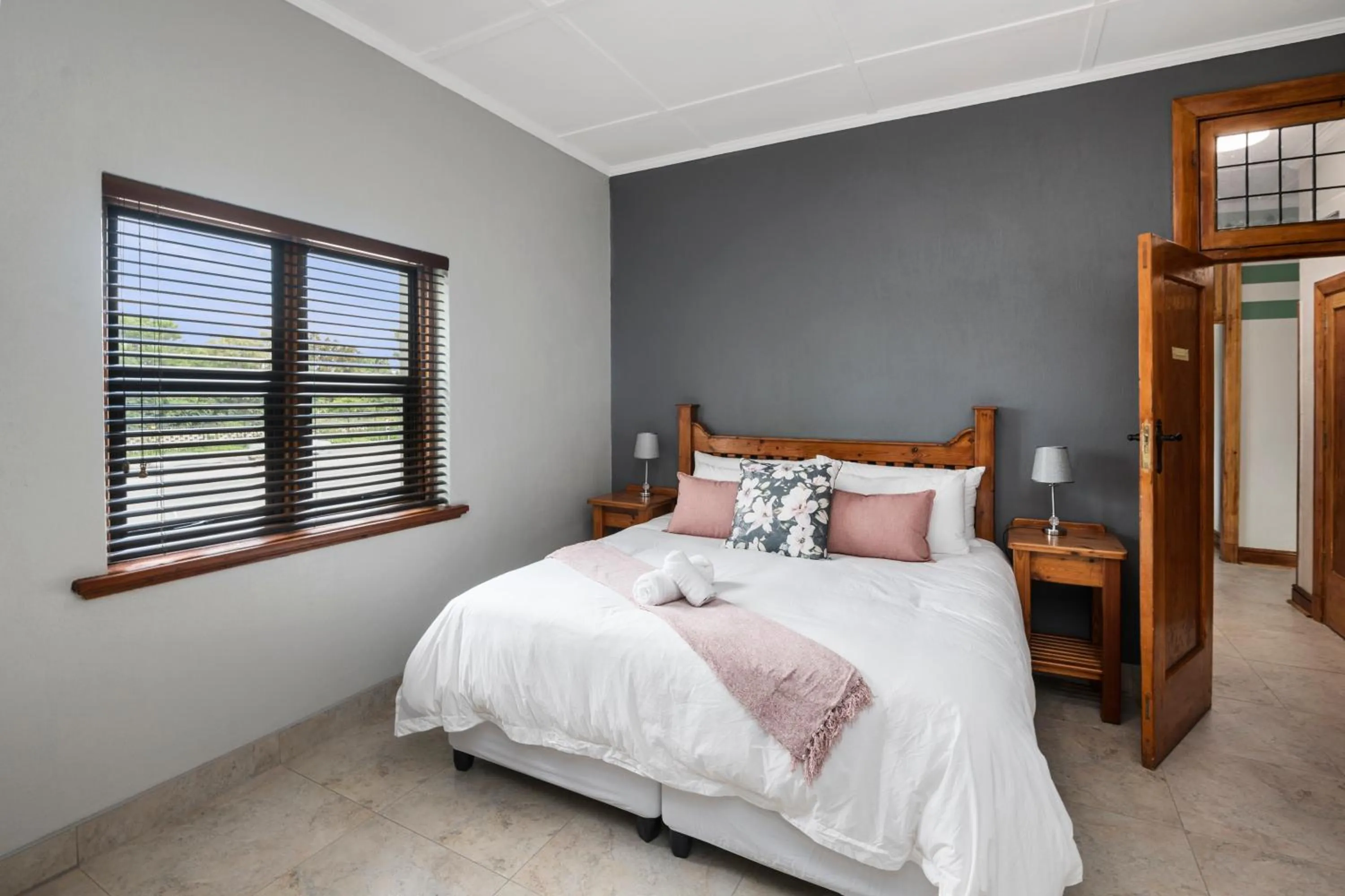 Bed in De Akker Guest House