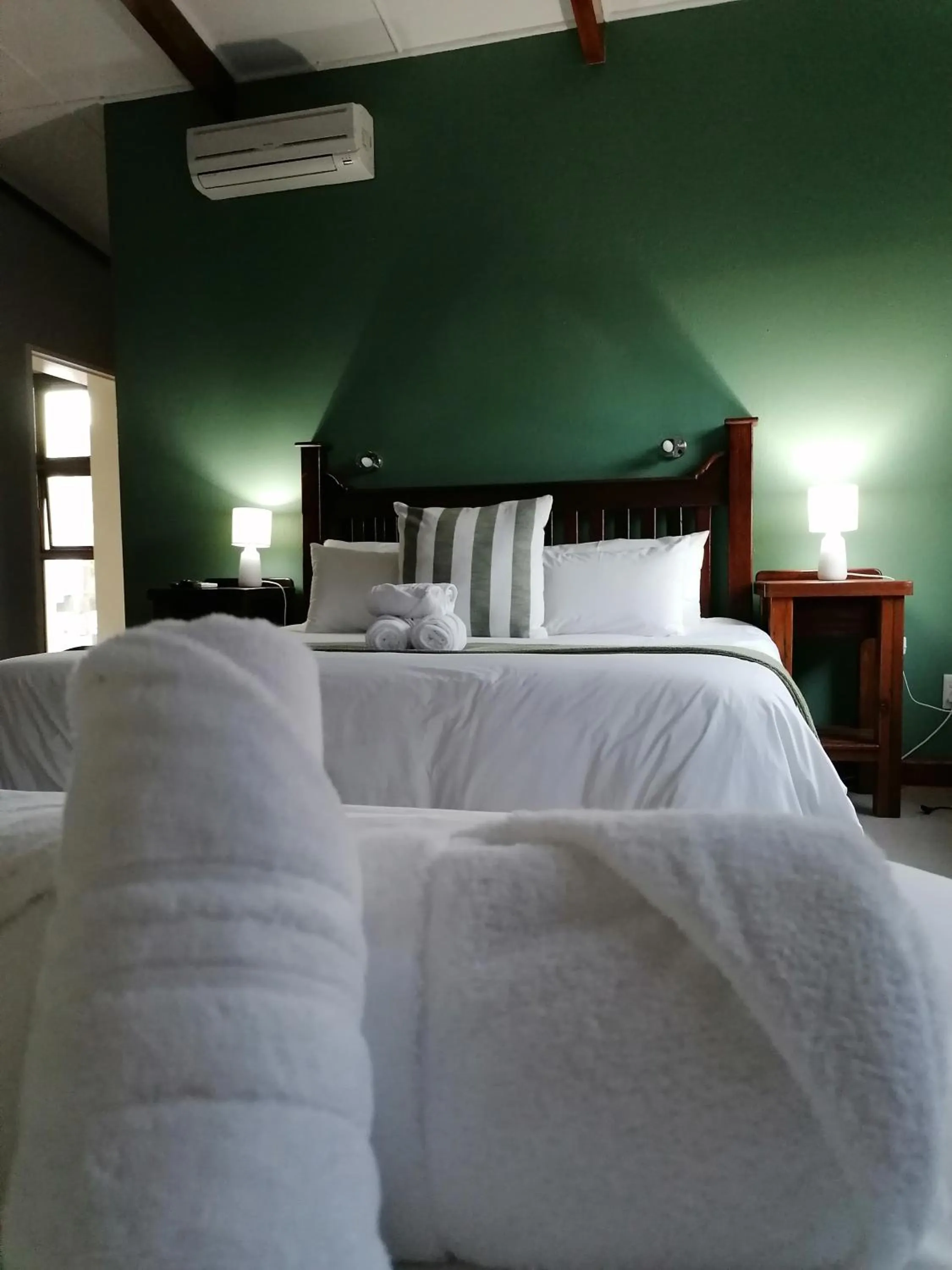 Bed in De Akker Guest House