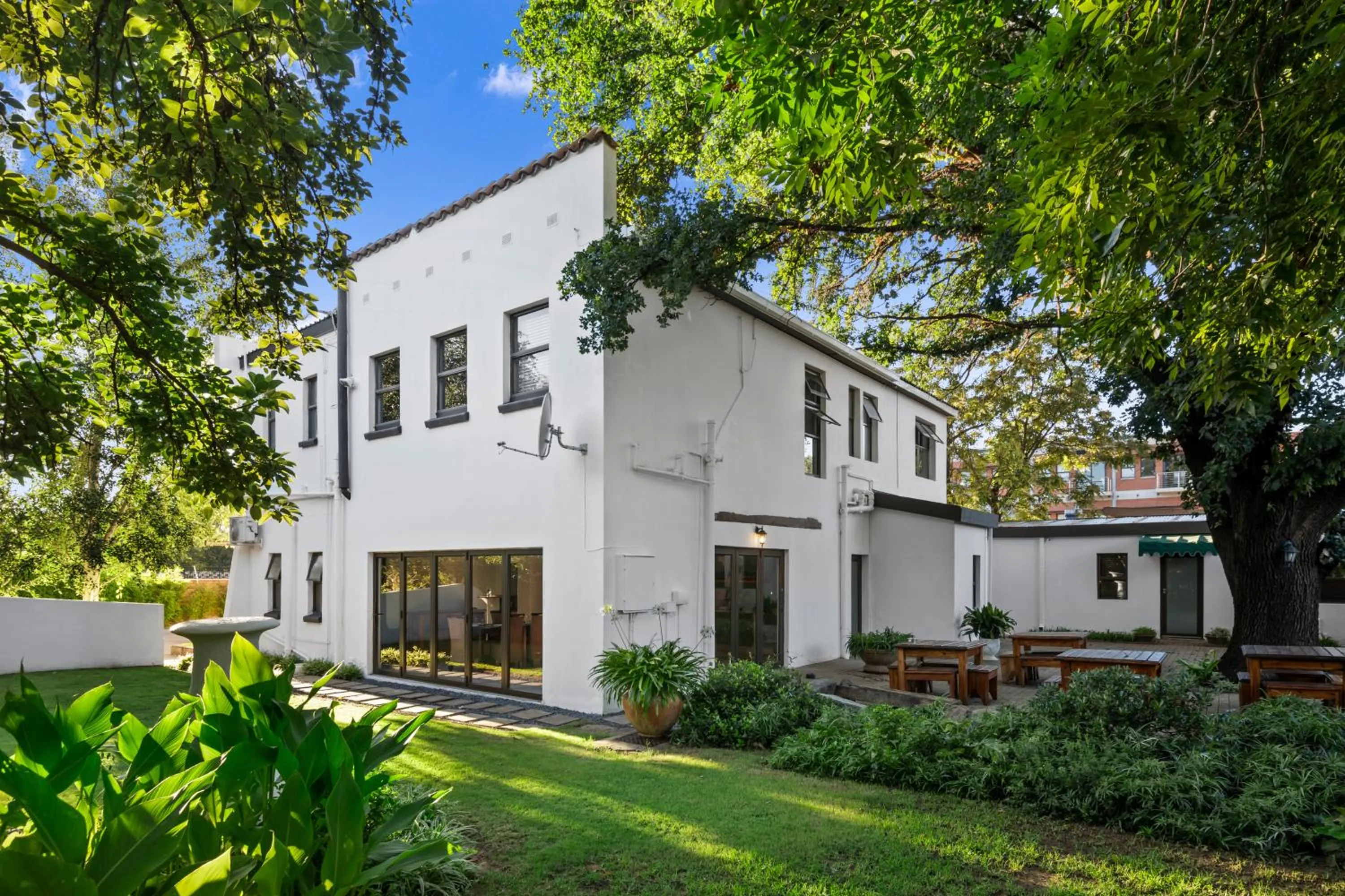 Garden in De Akker Guest House