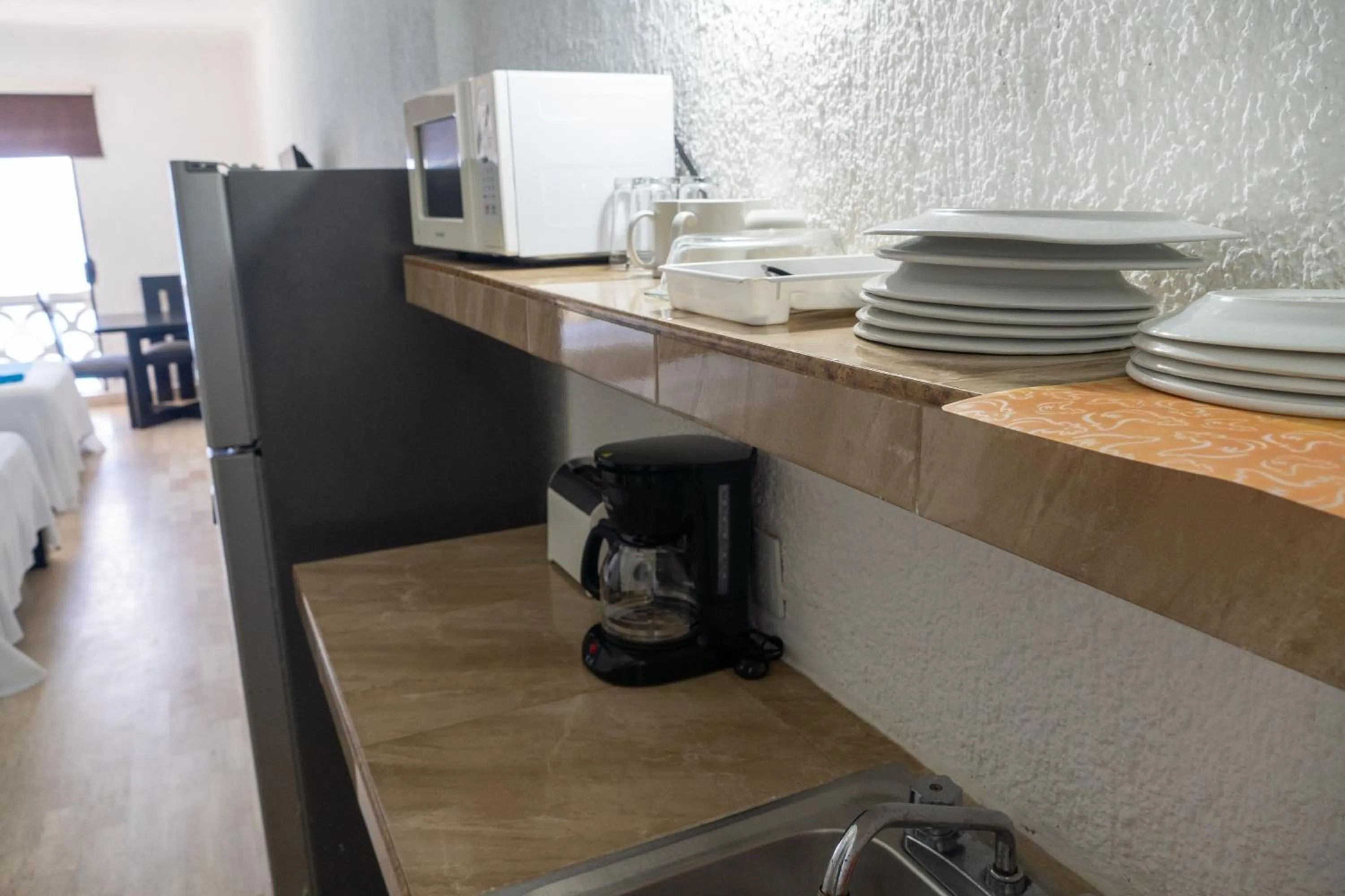 Coffee/tea facilities in Cancún Plaza Sea View