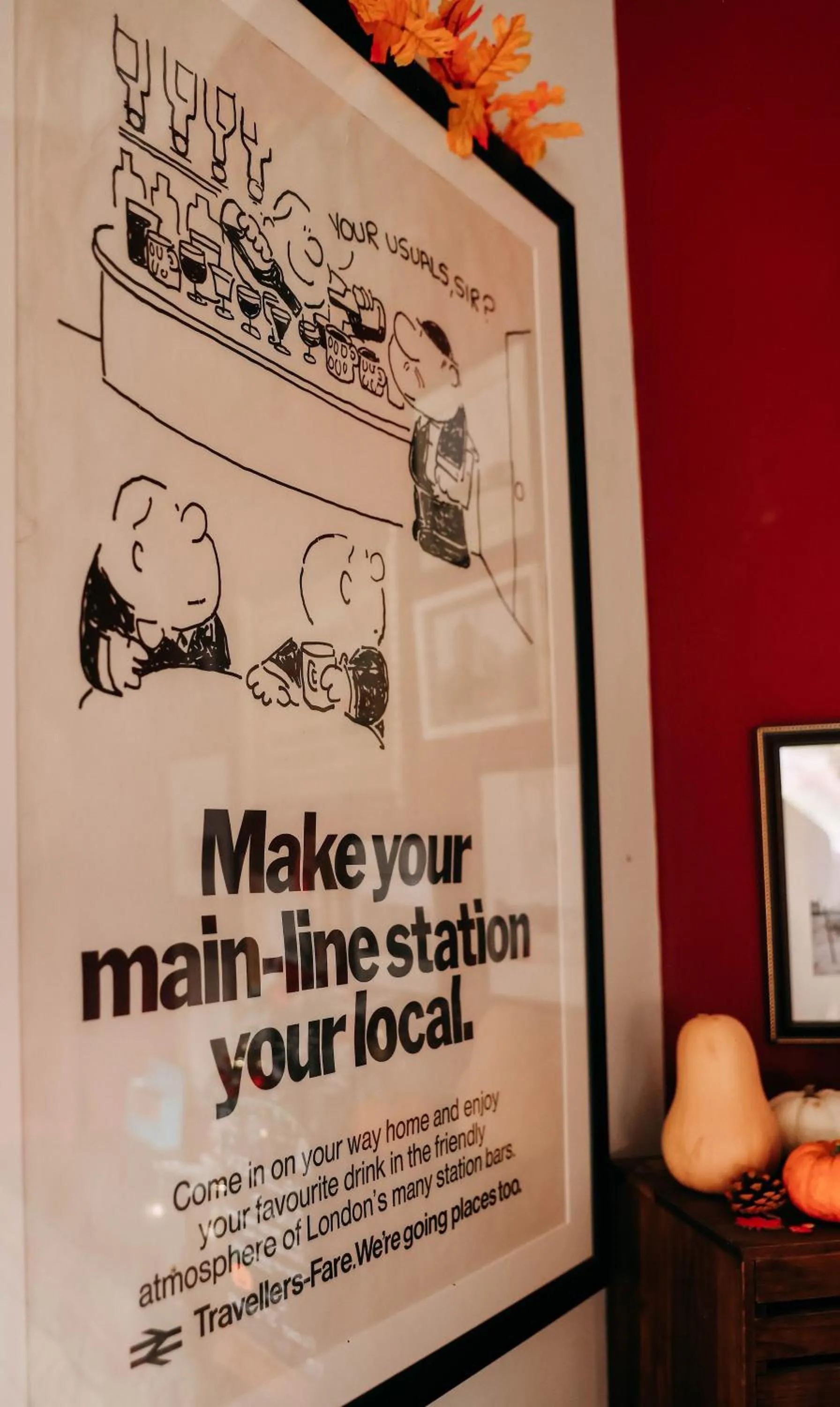 Decorative detail in Station Hotel