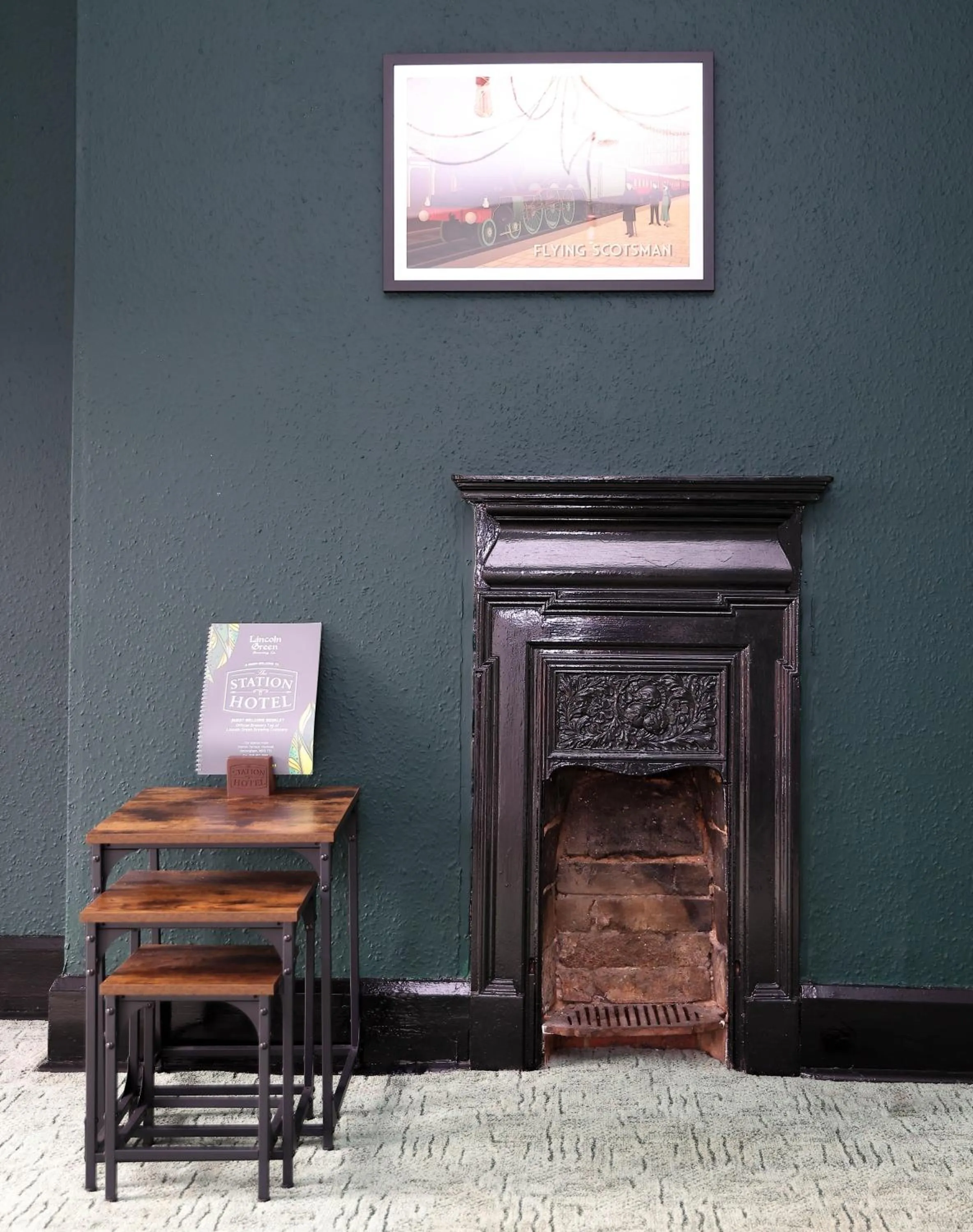 Decorative detail in Station Hotel