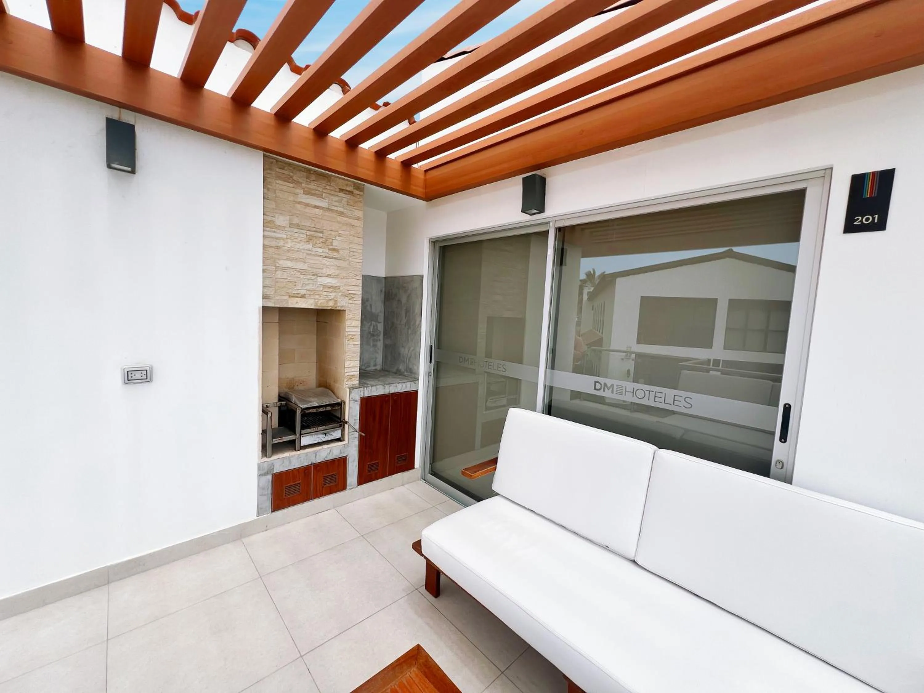 Balcony/Terrace in DM Hoteles Asia