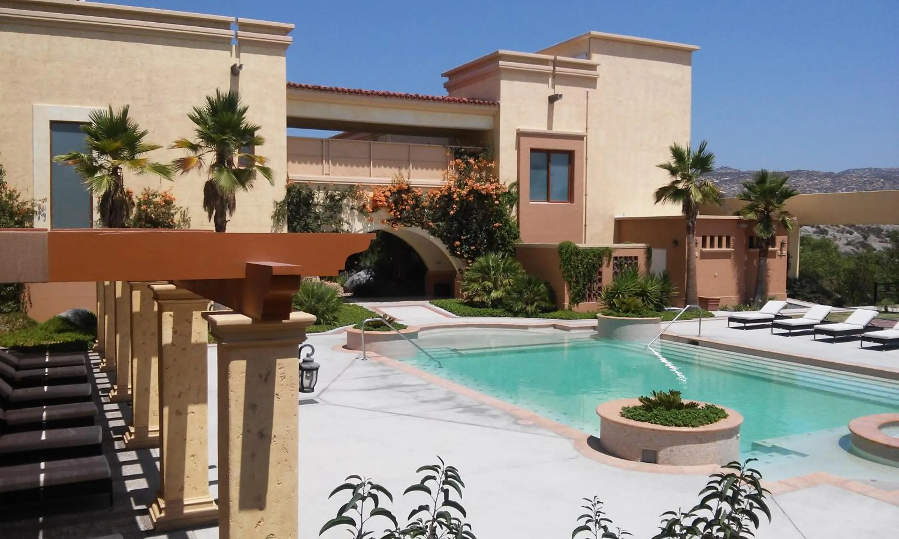 Swimming pool in Santuario Diegueño