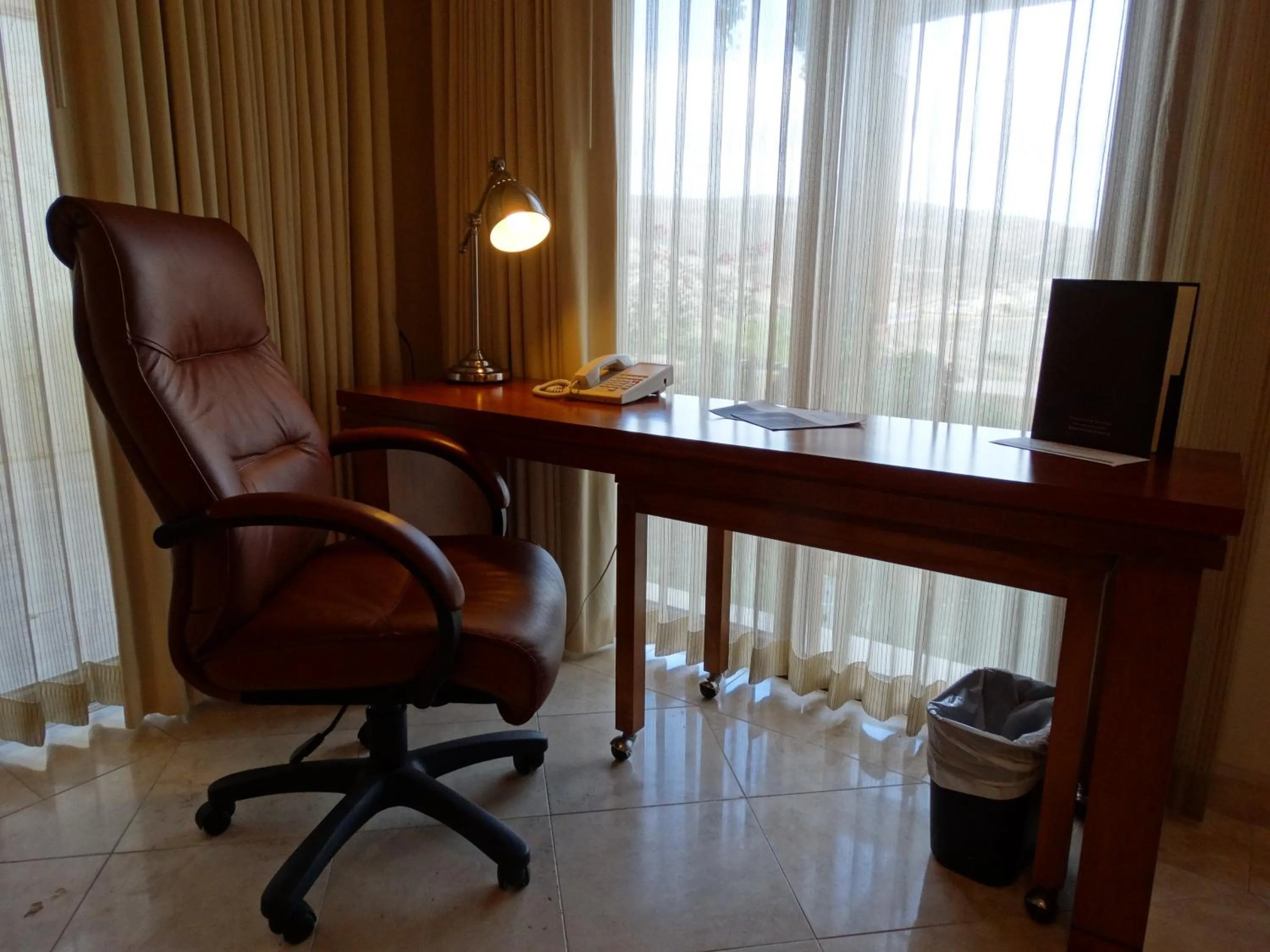 Seating area in Santuario Diegueño