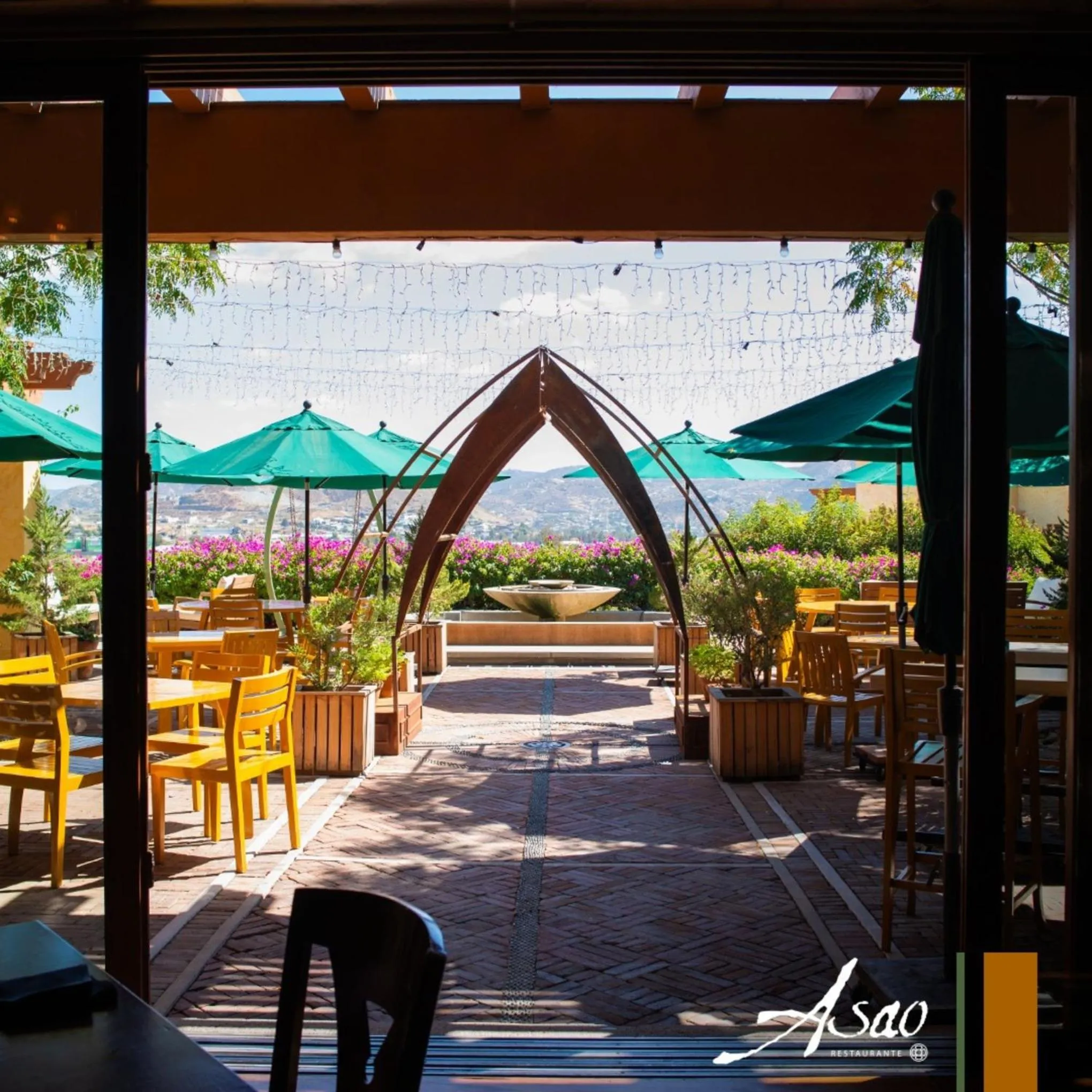 Patio in Santuario Diegueño