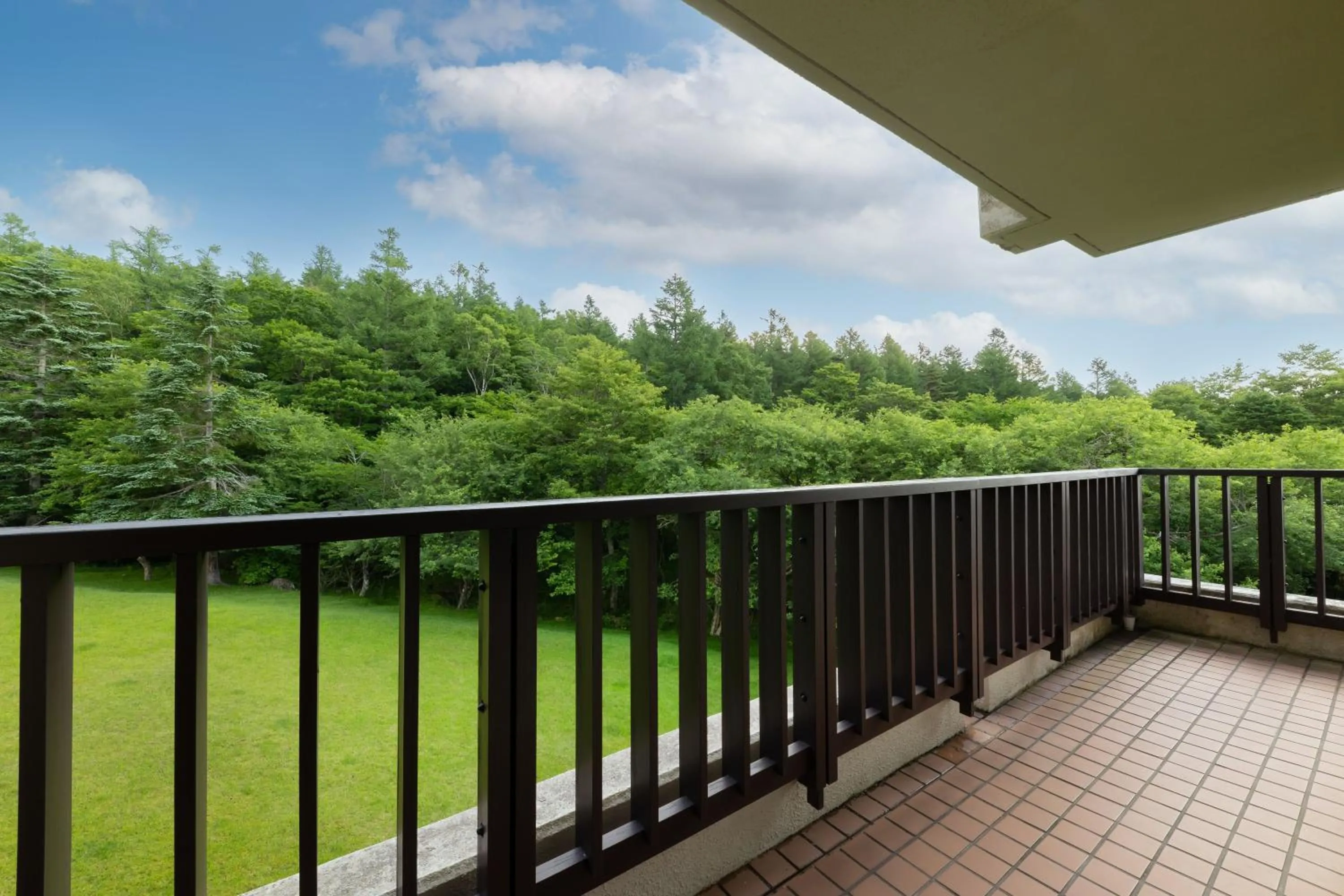 Balcony/Terrace in Yatsugatake Kogen Lodge