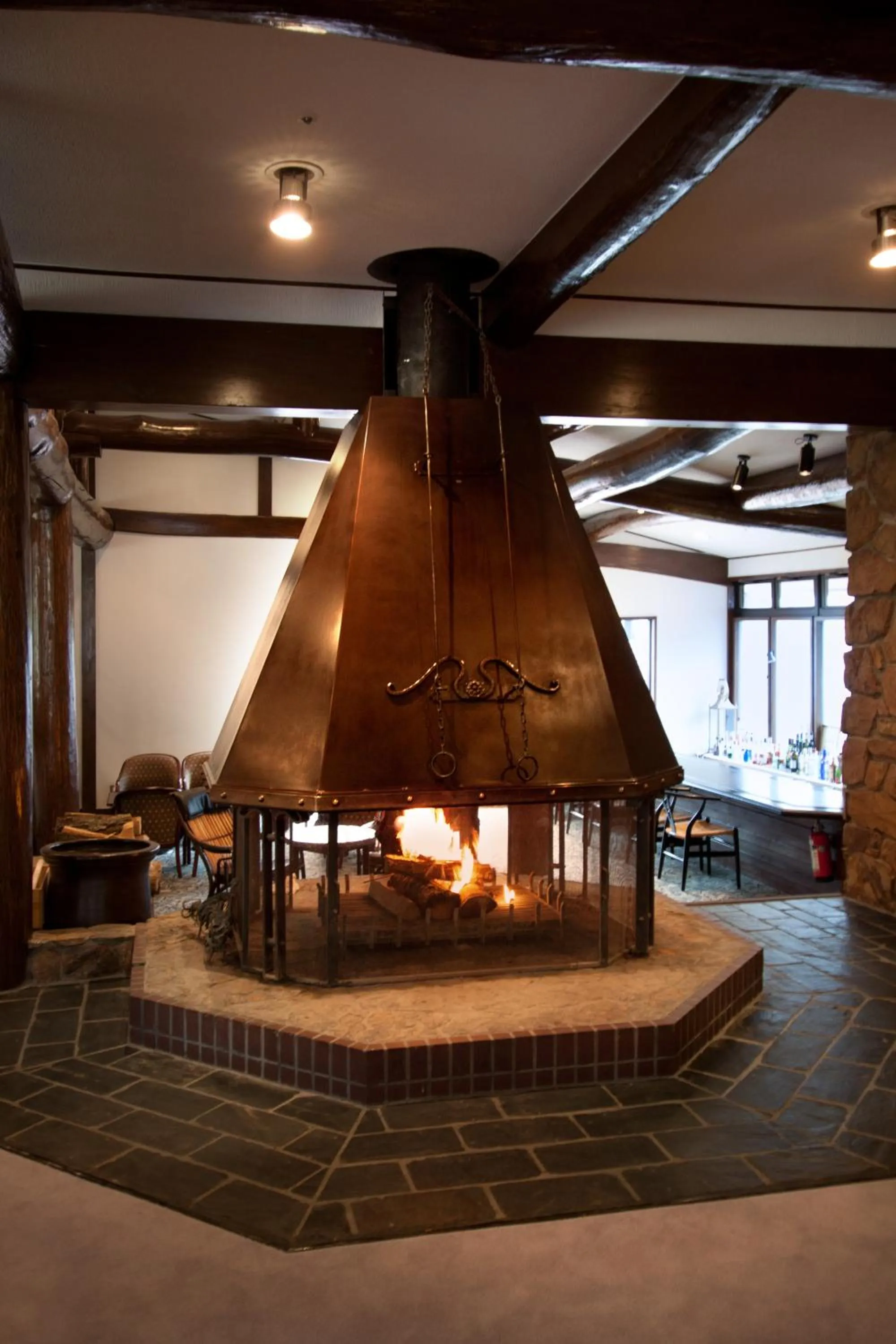 Lounge or bar in Yatsugatake Kogen Lodge