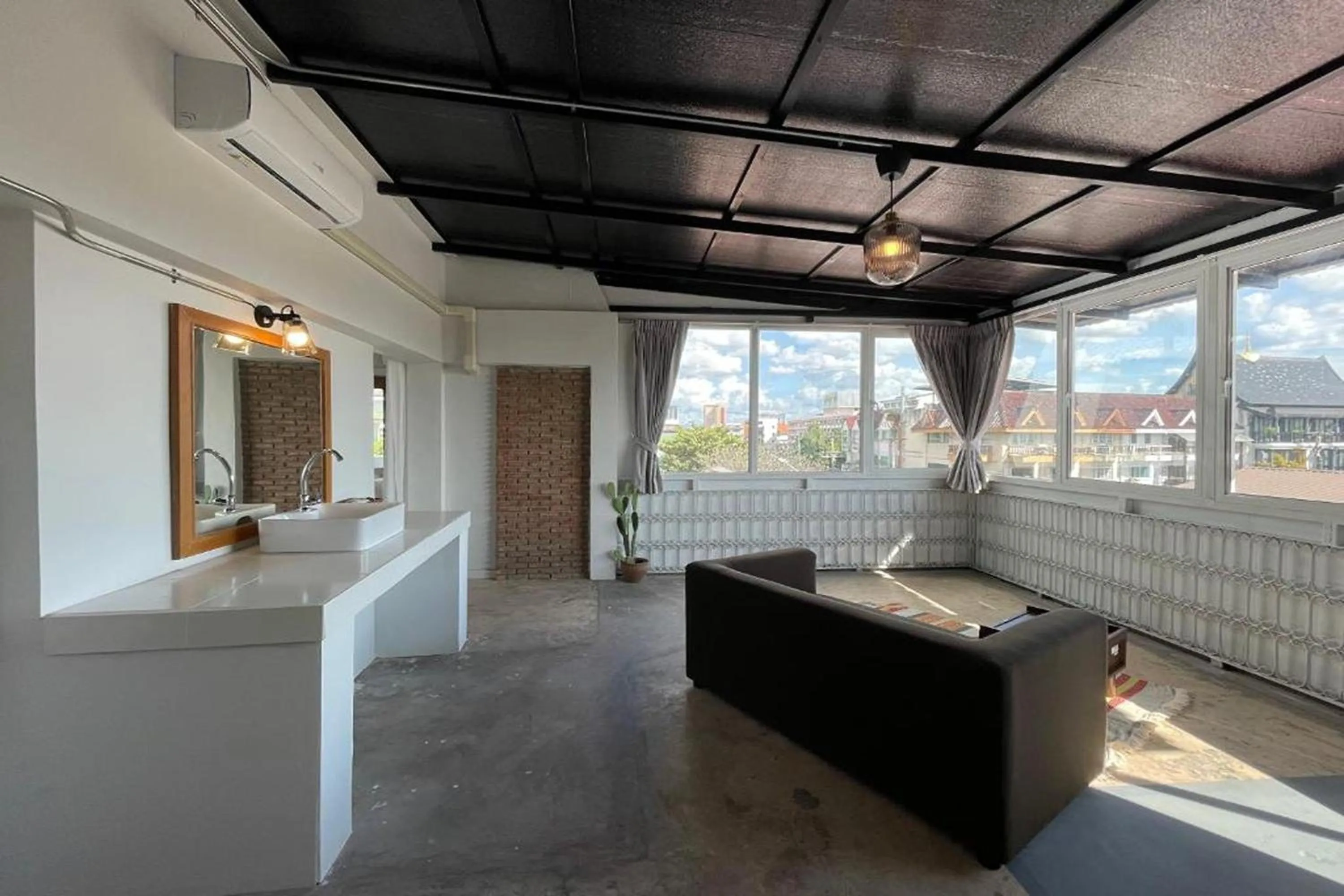 Seating area in ASAYA House