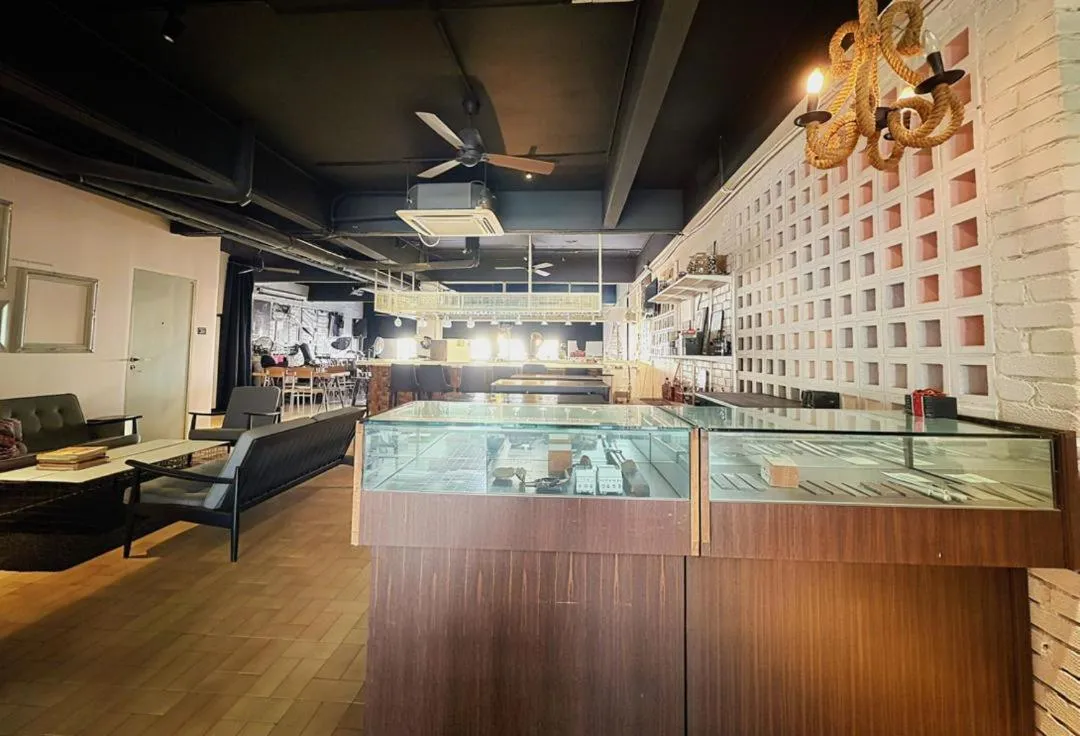 Lounge or bar in Kim Haus Loft