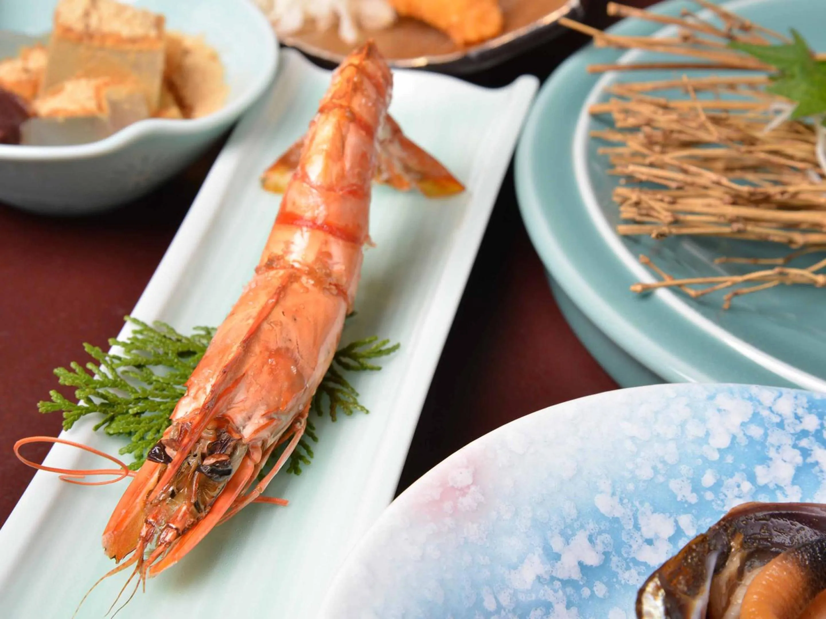Food close-up in Takumi Kanko Hotel