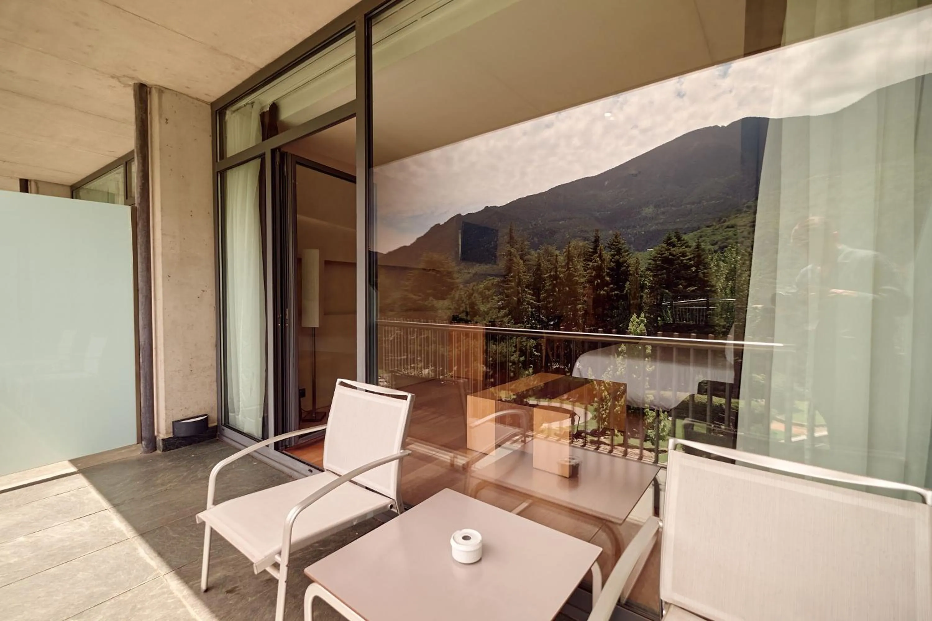 Balcony/Terrace in Andorra Park Hotel