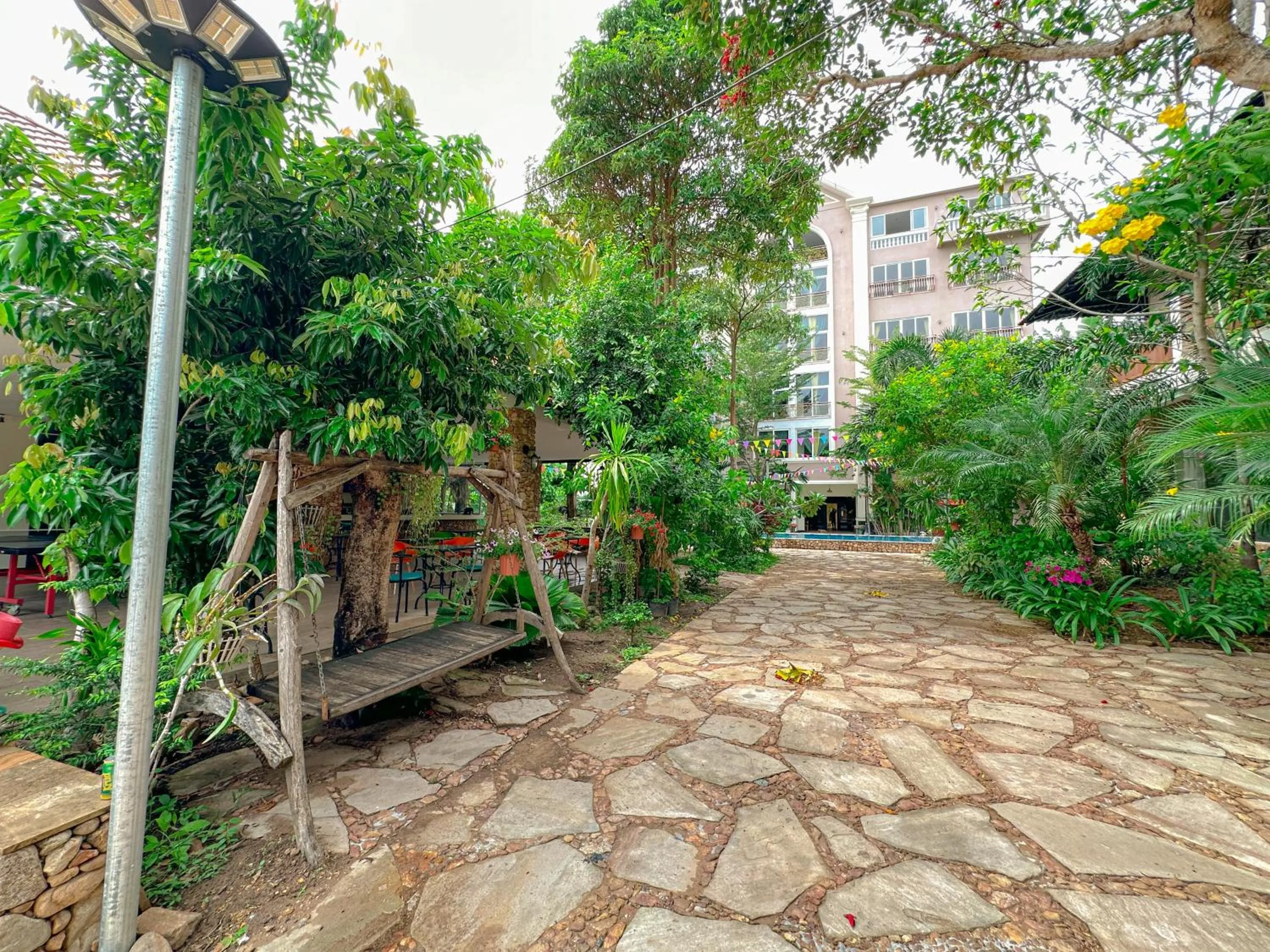 Garden in Summer Resort