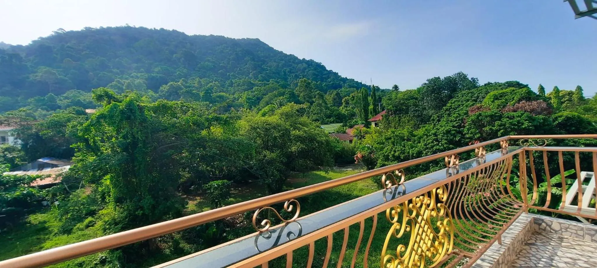 Natural landscape in Summer Resort