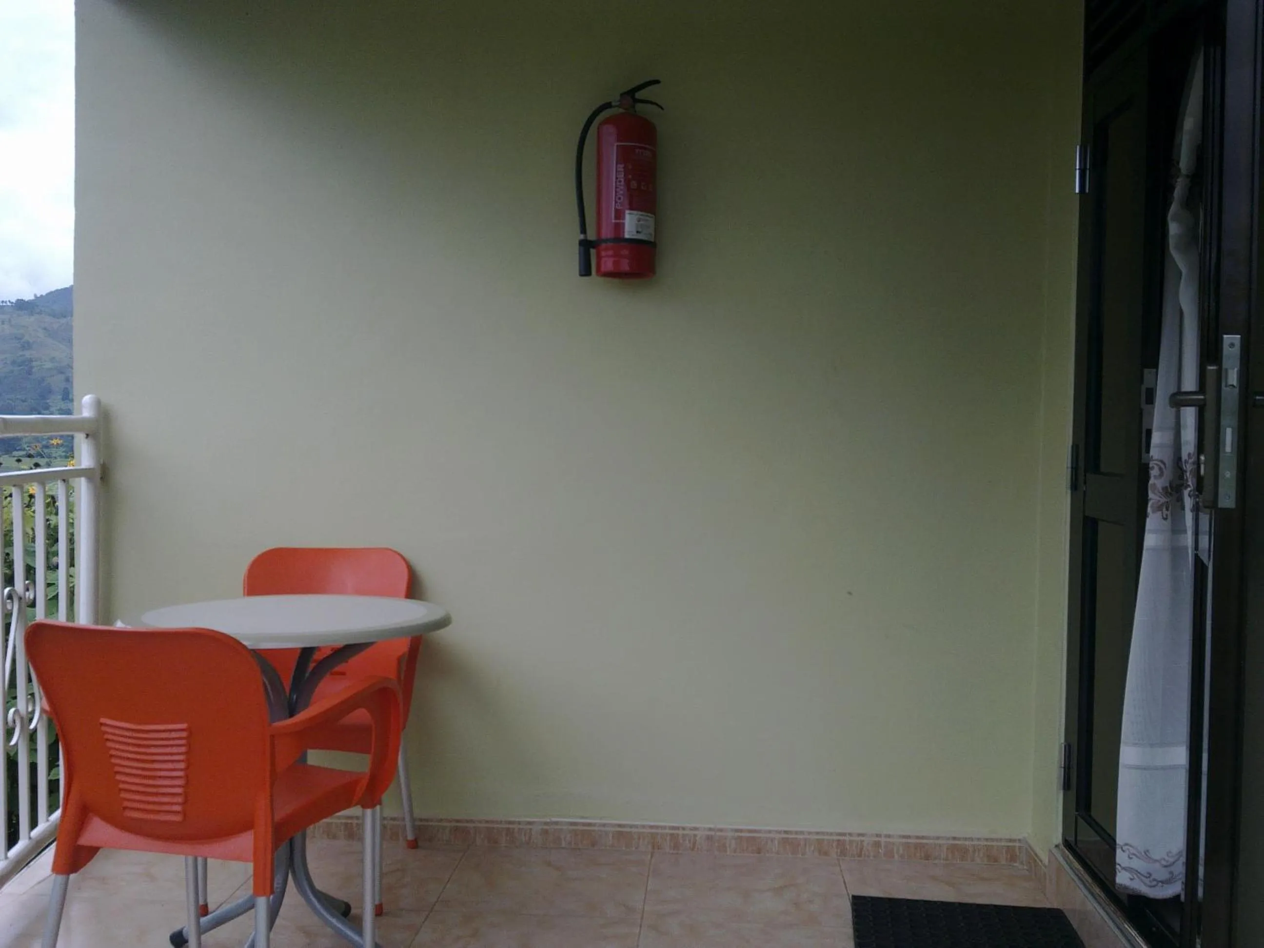 Balcony/Terrace in The Crested Crane Bwindi Hotel