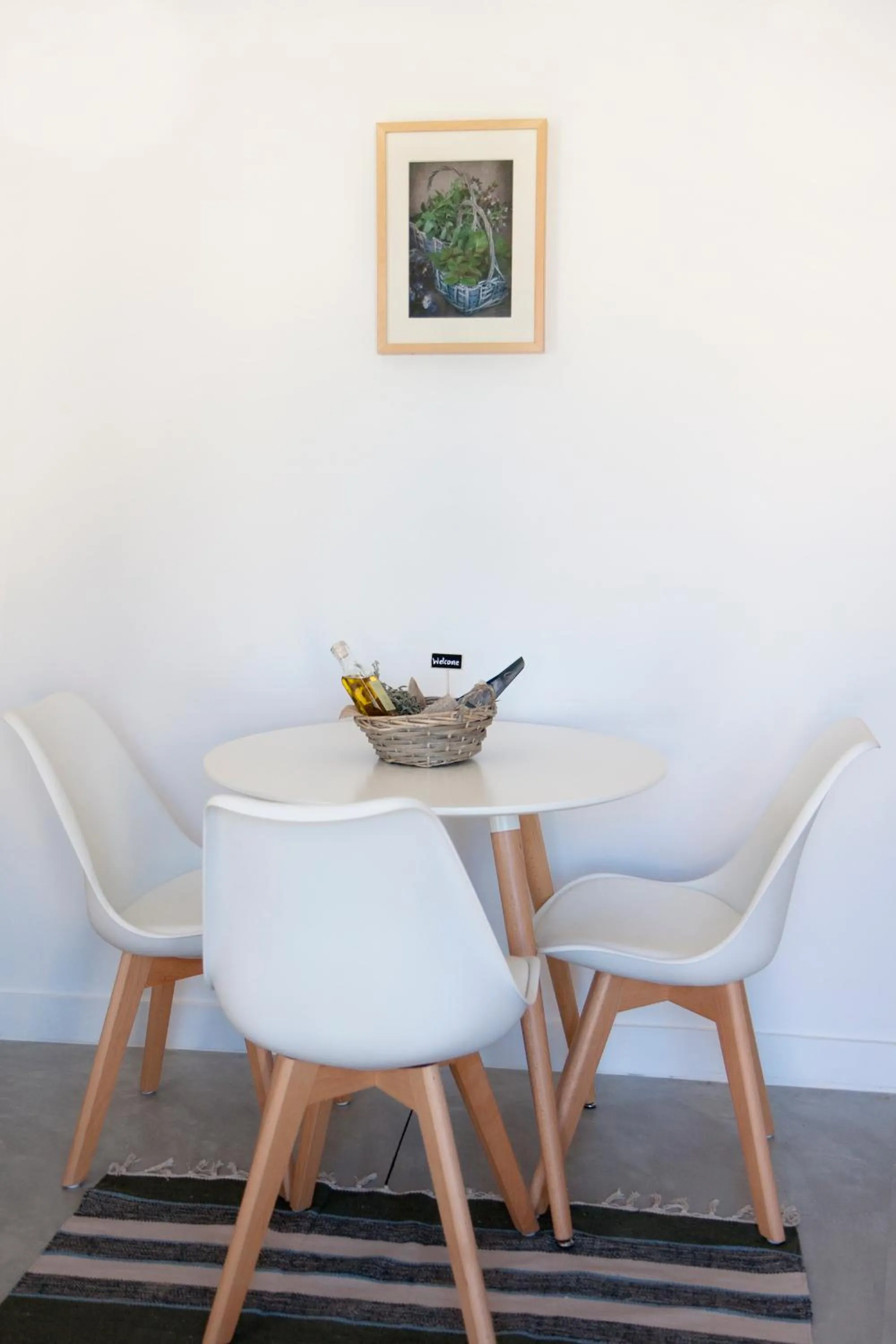 Dining area in Axos Apartments