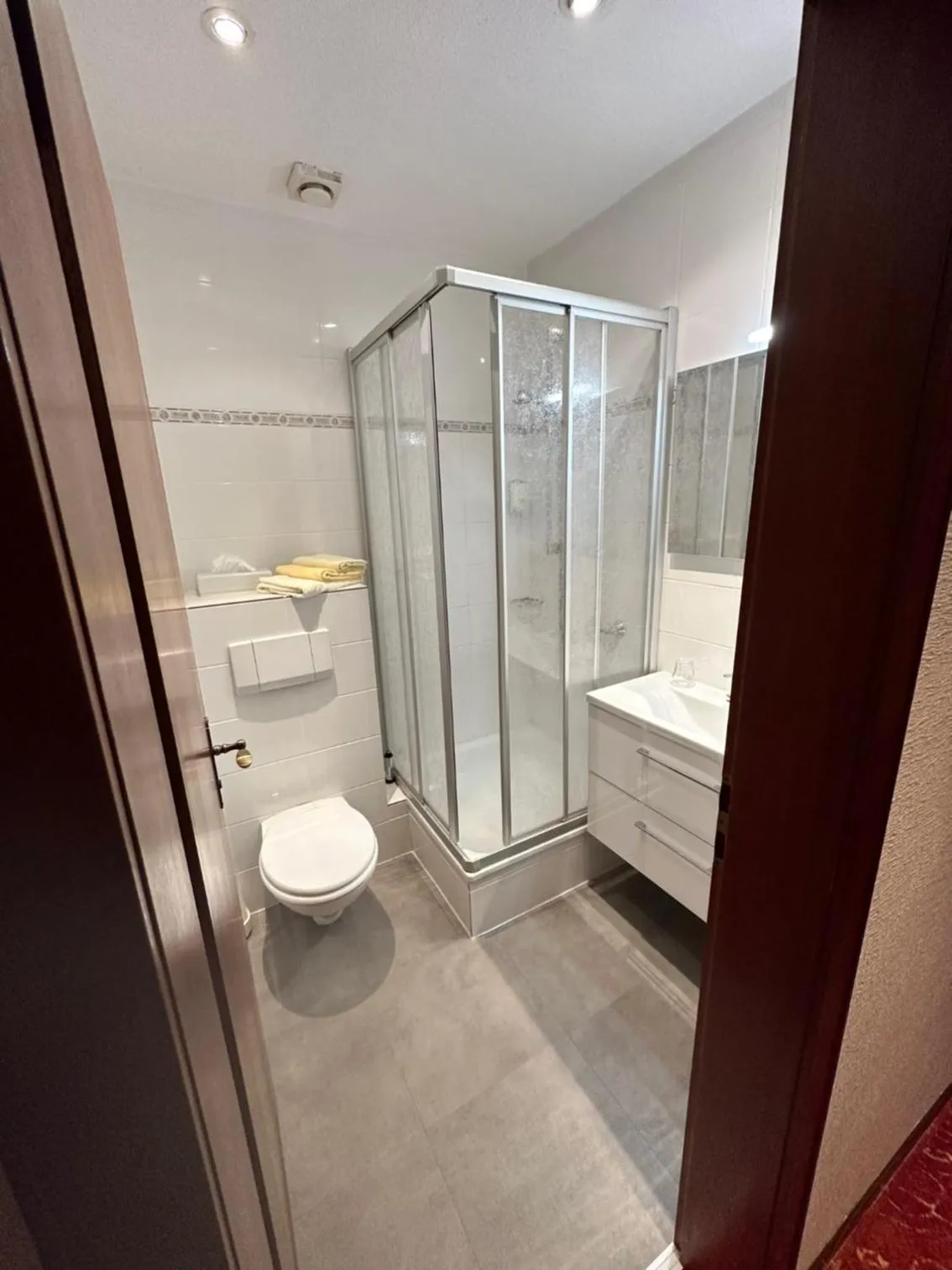 Bathroom in Hotel Restaurant Fischer