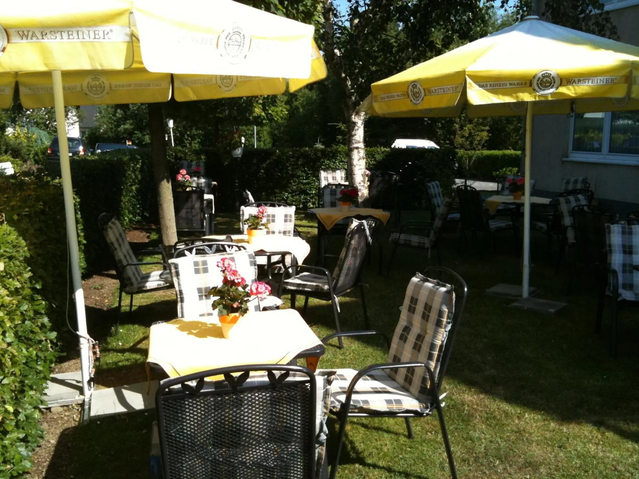 Garden in Hotel Restaurant Fischer
