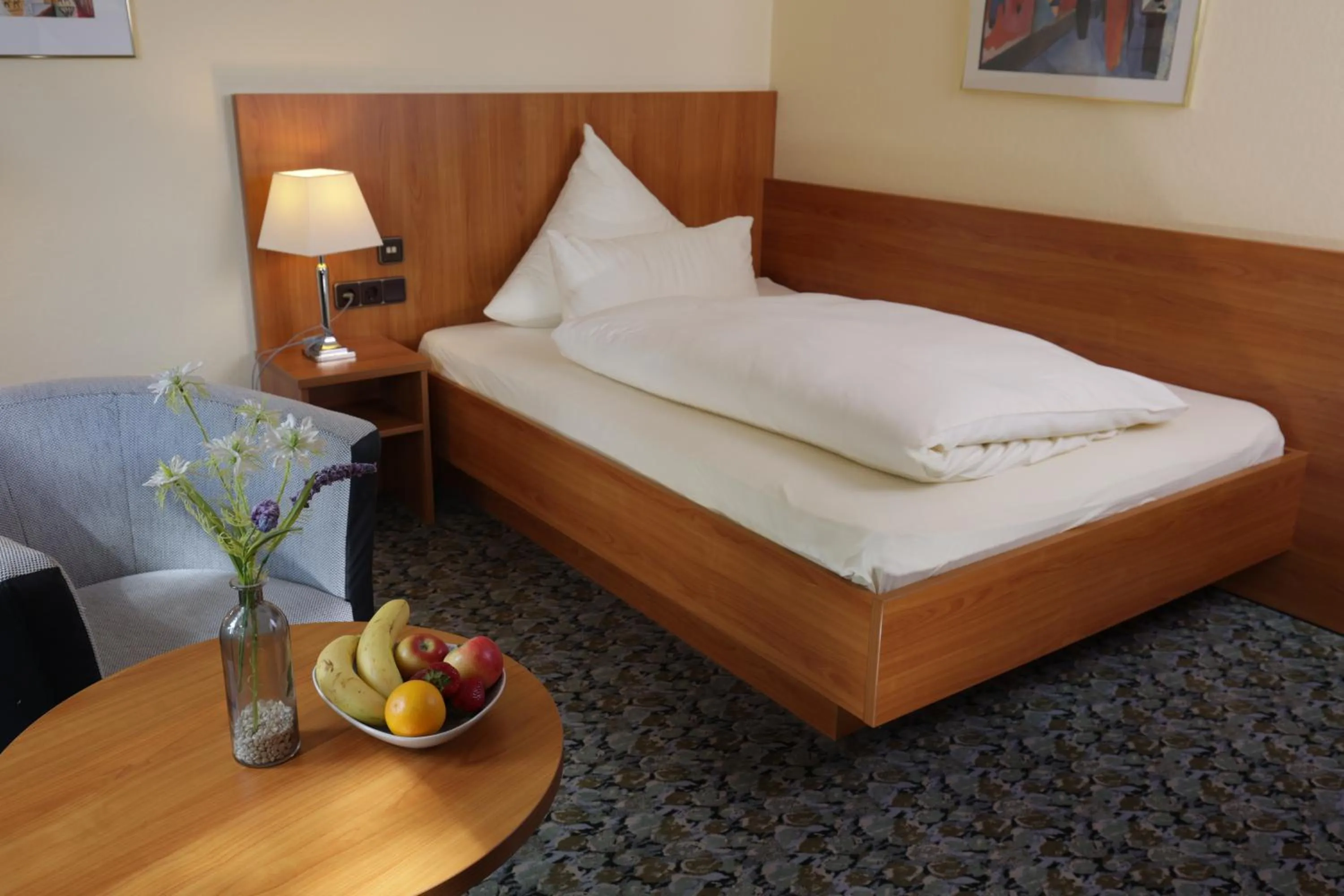 Photo of the whole room, Bed in Hotel Restaurant Fischer