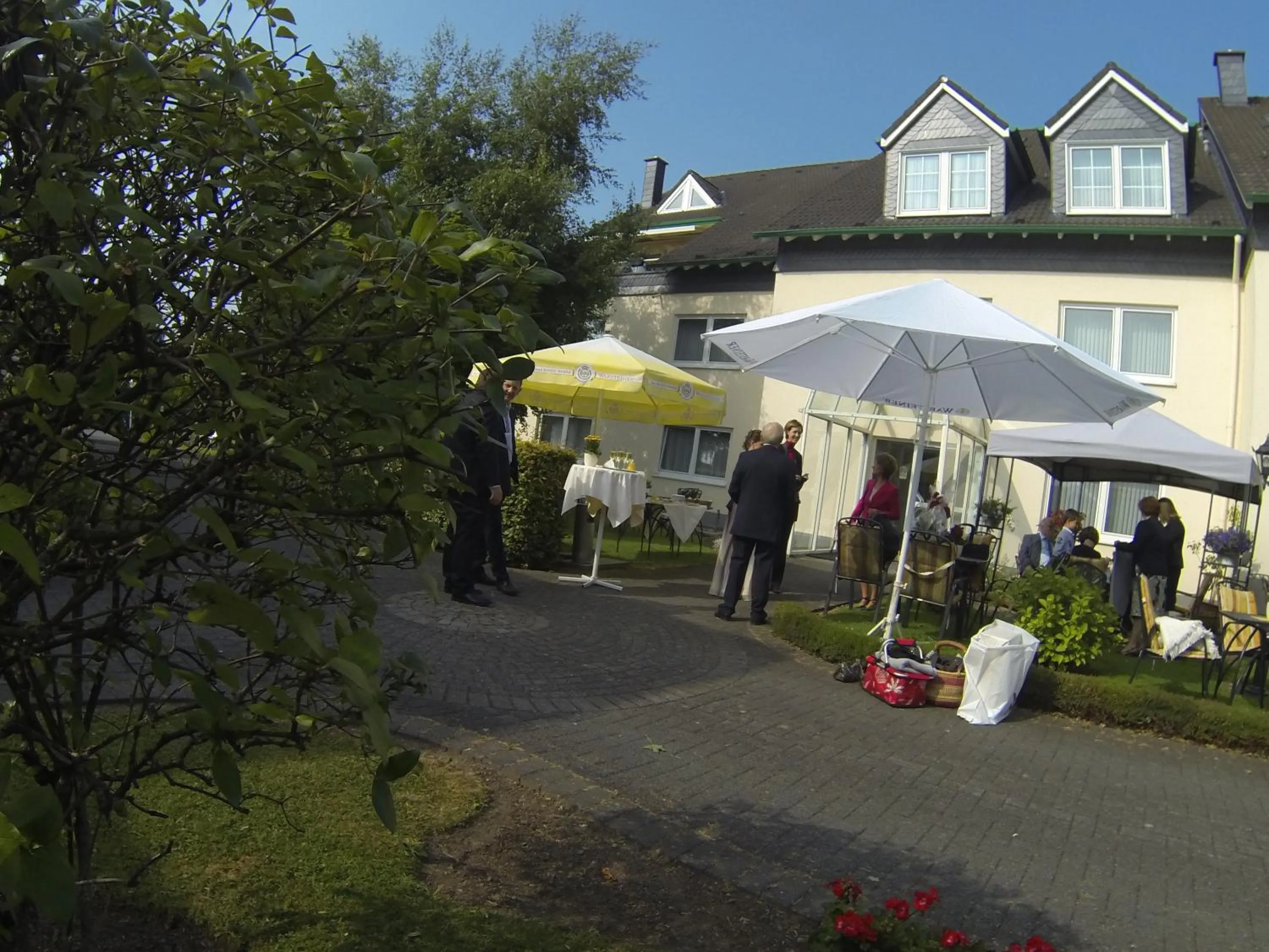 Garden in Hotel Restaurant Fischer