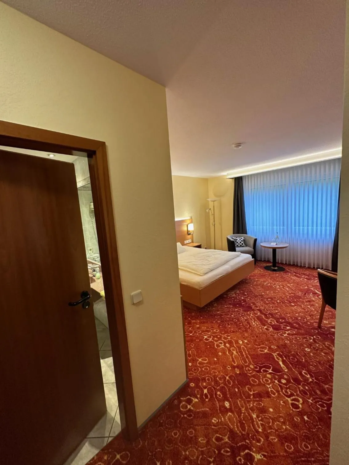 Photo of the whole room, Bed in Hotel Restaurant Fischer