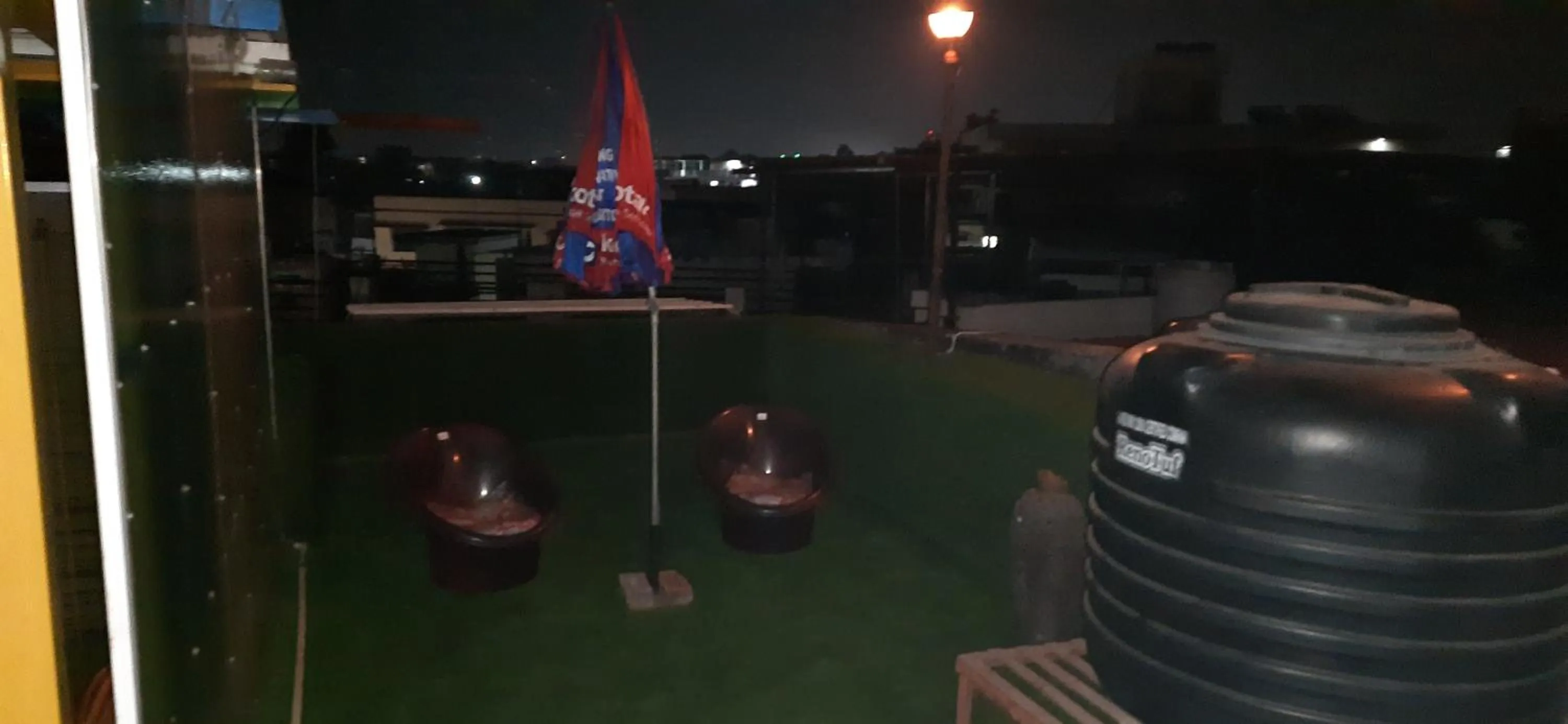 Patio in Hotel Abhinandan Grand