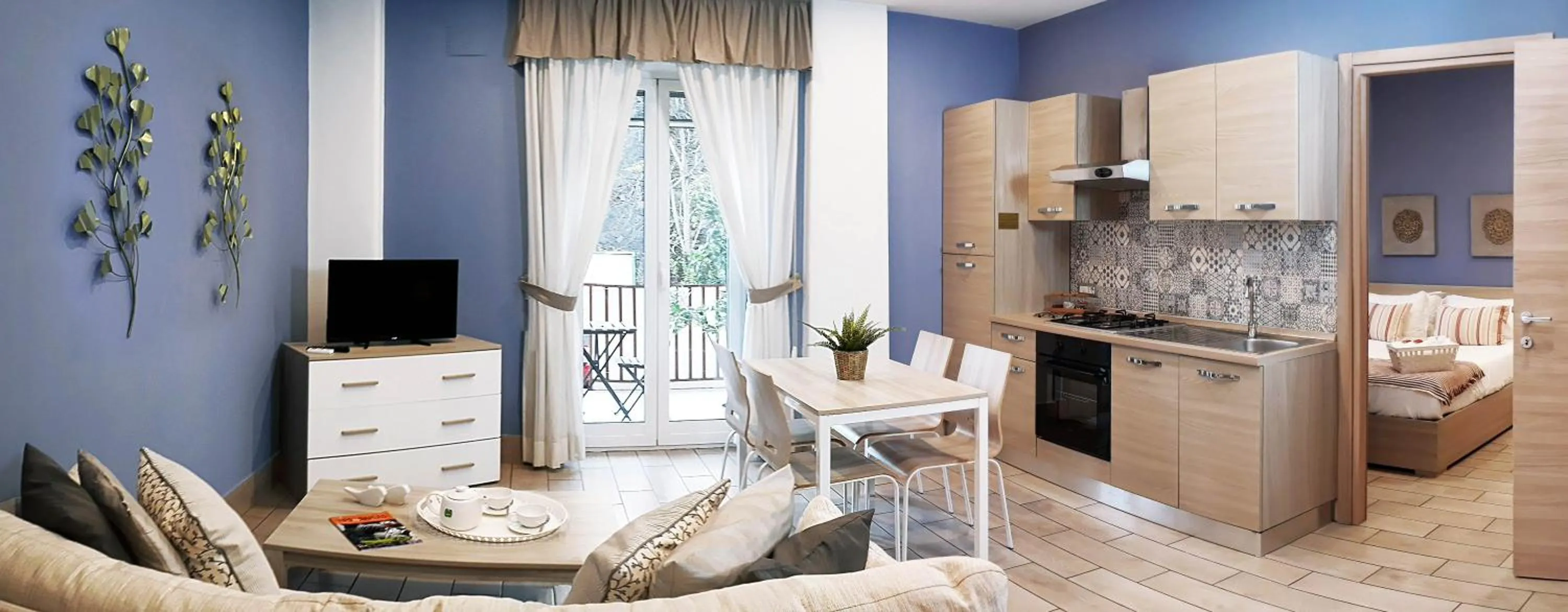 Photo of the whole room in Residenza Flegrea