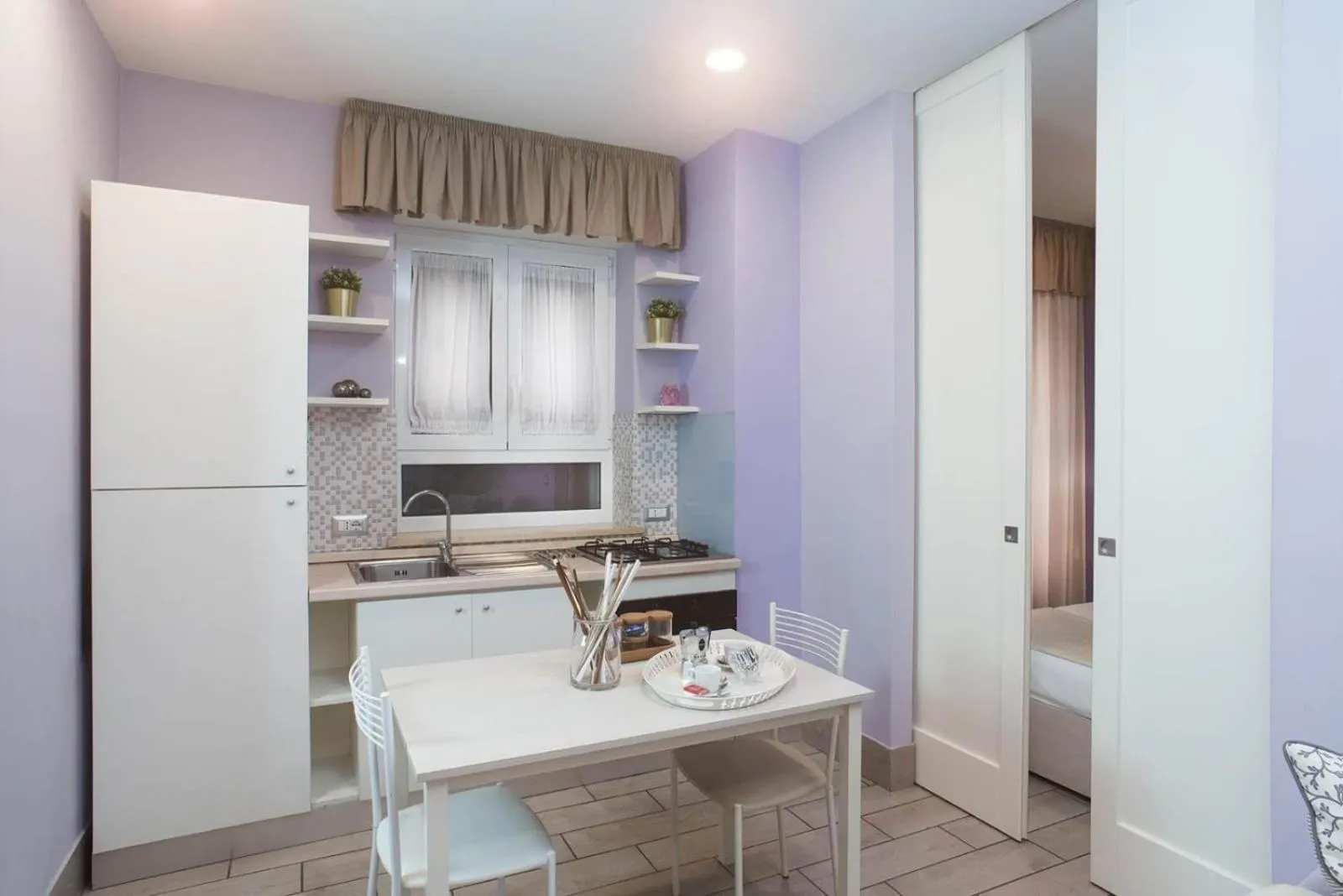 Kitchen or kitchenette in Residenza Flegrea