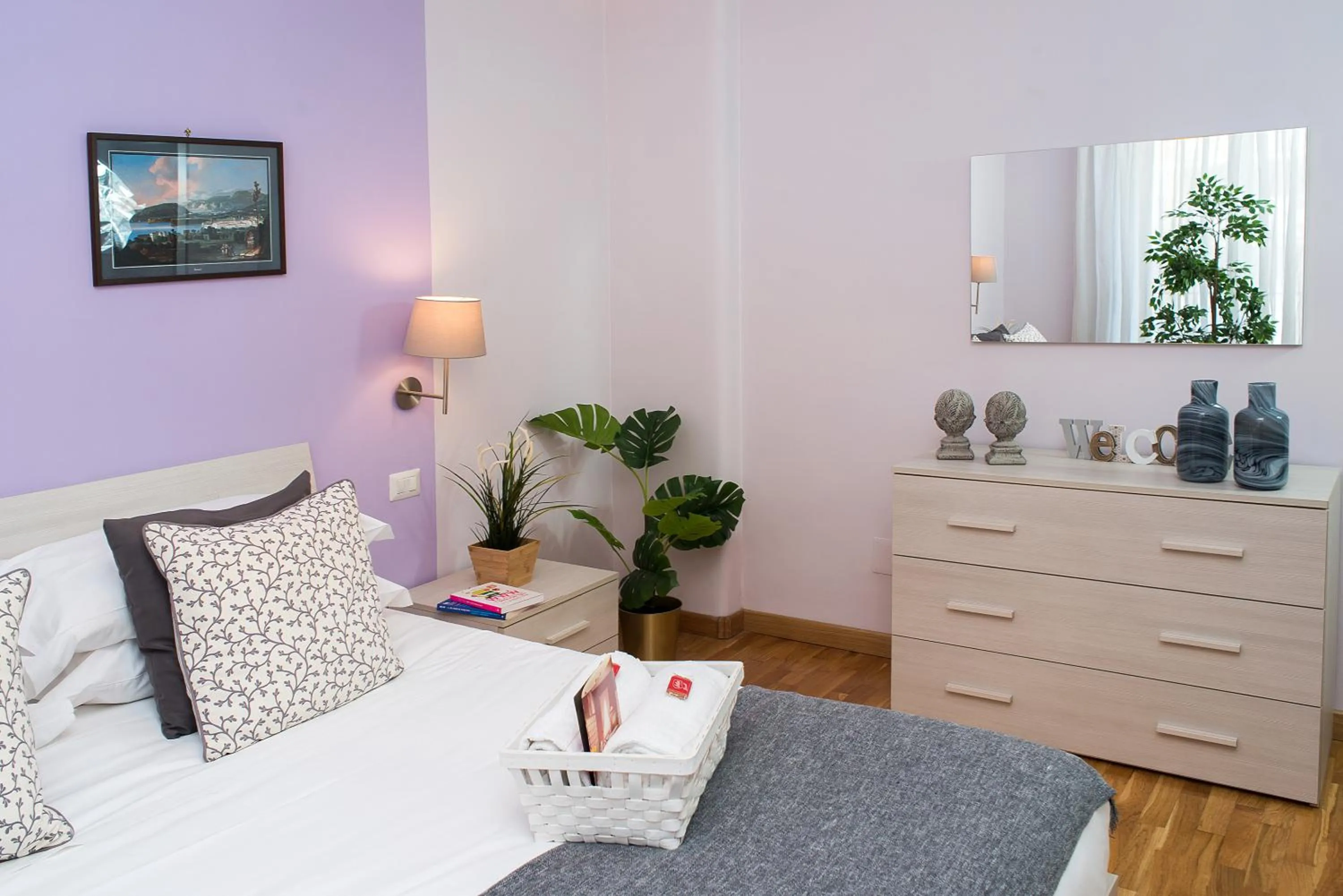 Bedroom, Bed in Residenza Flegrea