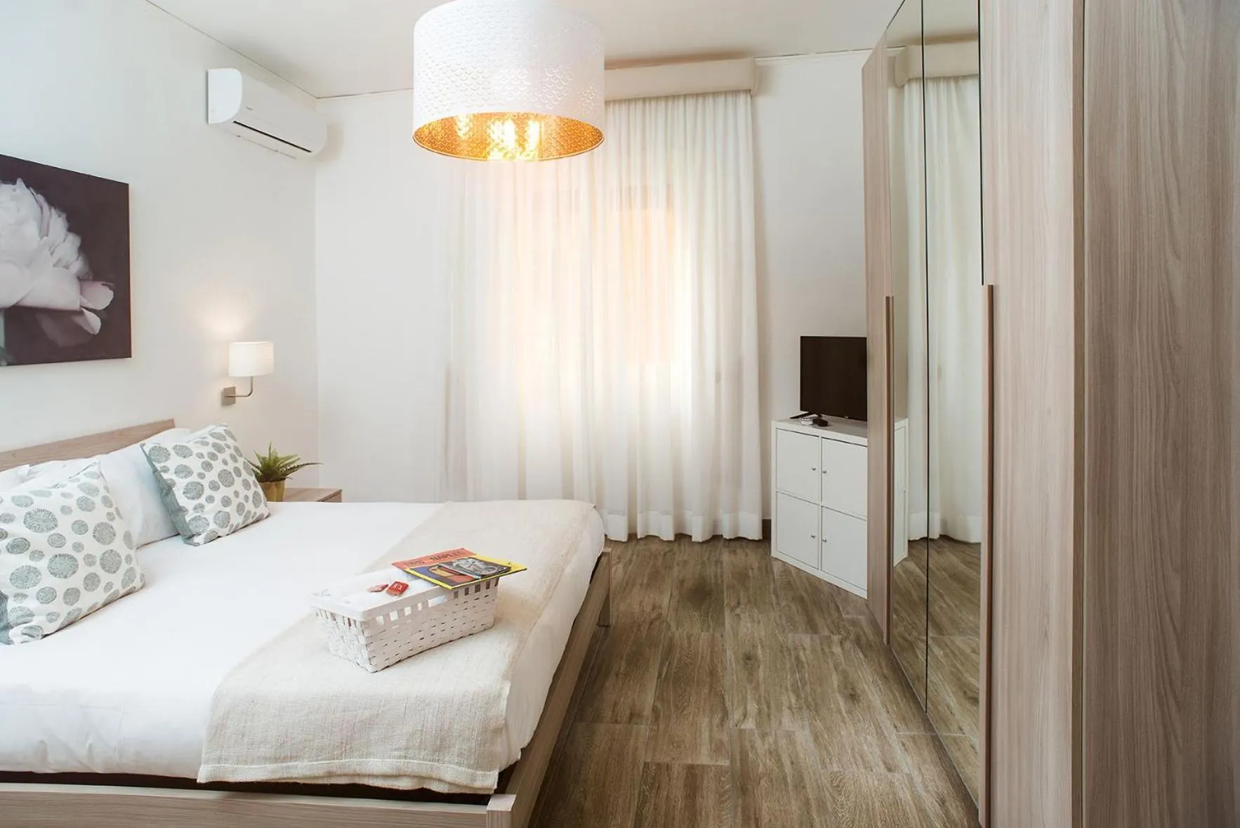 Bedroom, Bed in Residenza Flegrea