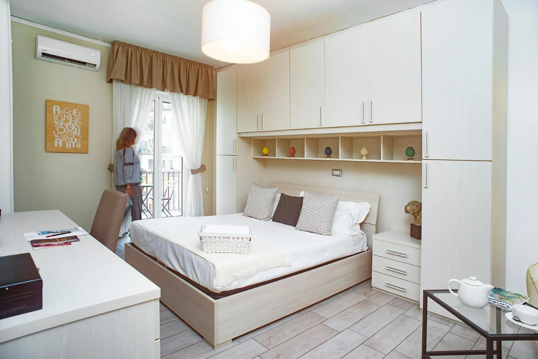 Bedroom, Bed in Residenza Flegrea