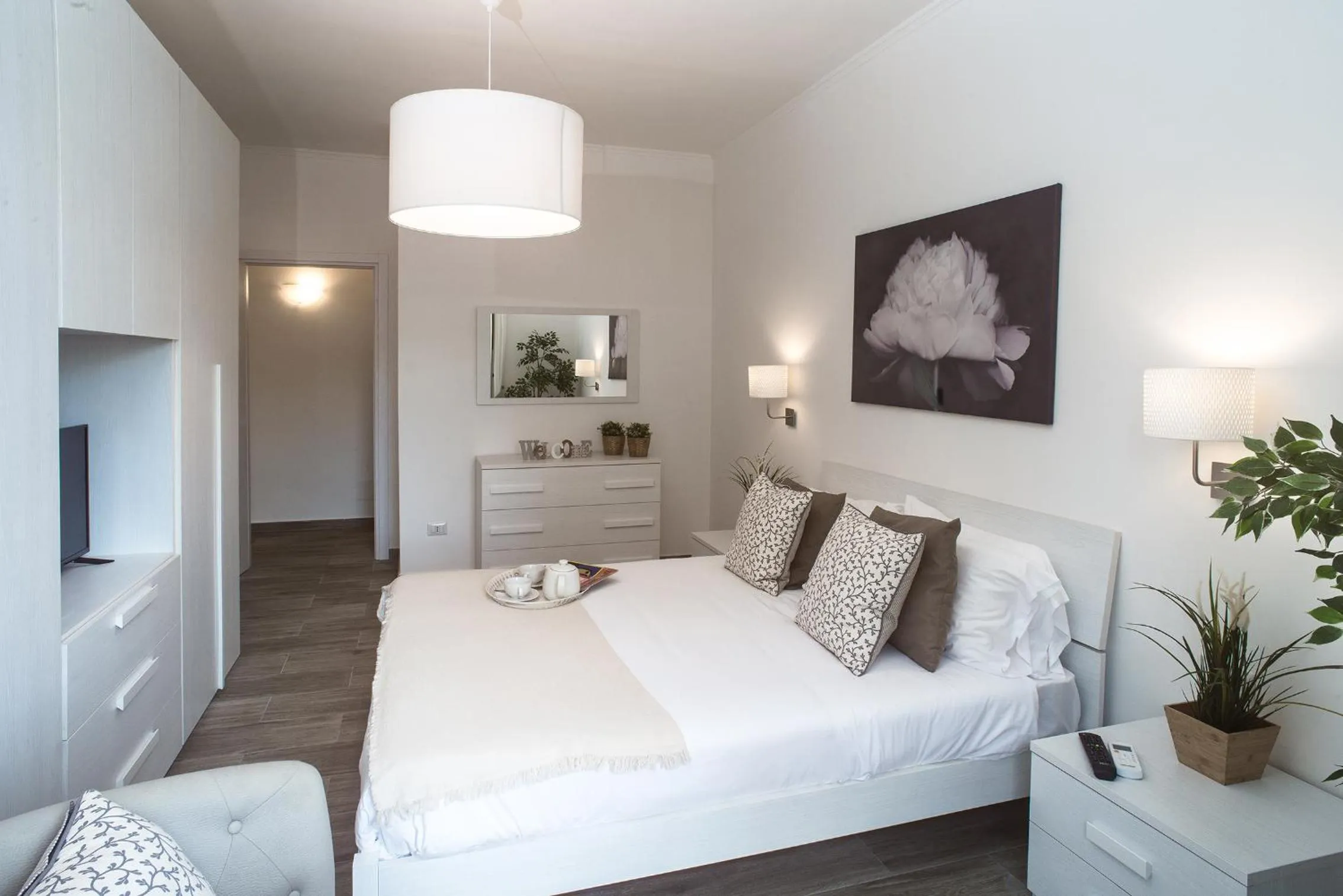 Bedroom, Bed in Residenza Flegrea