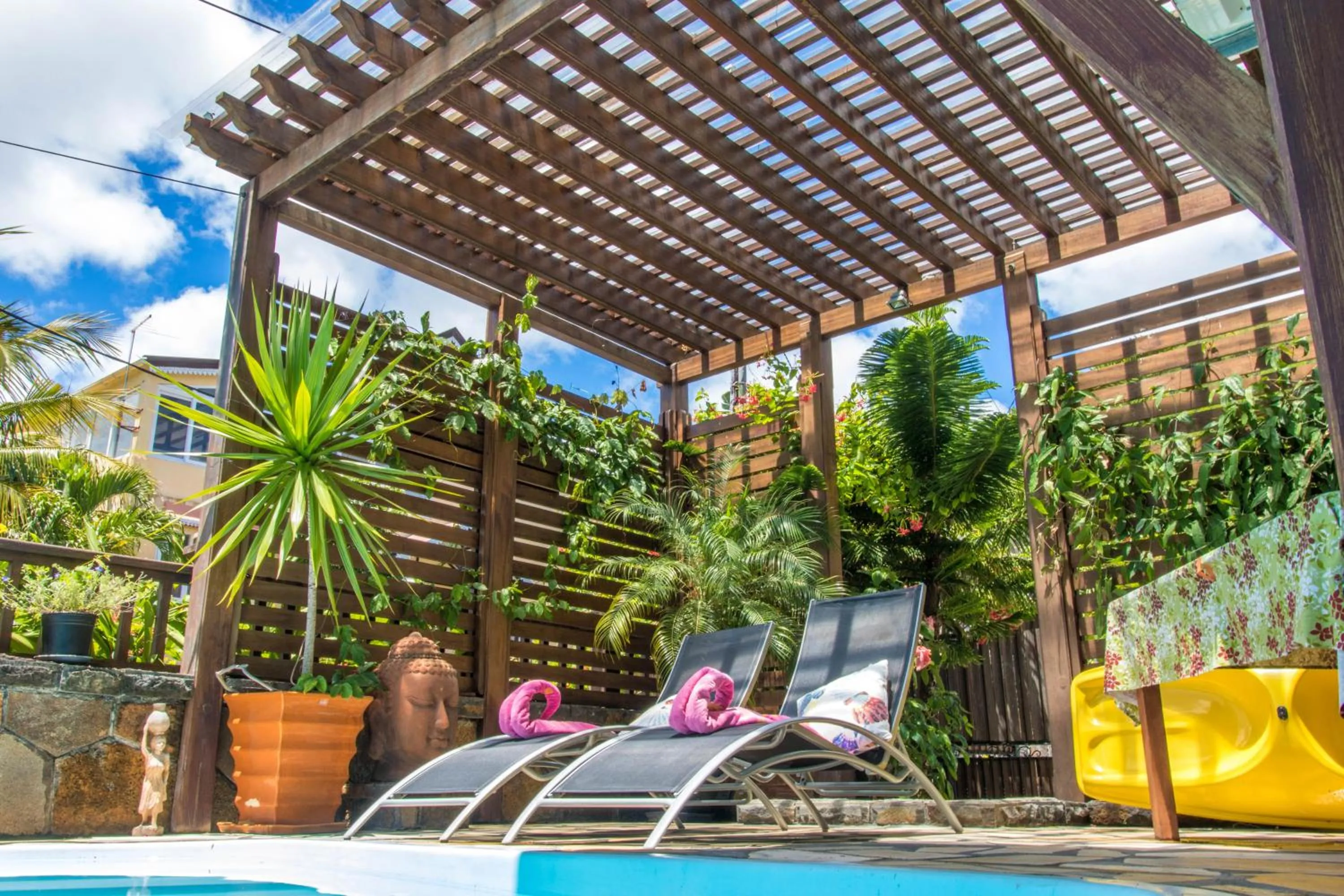 Seating area in Blue Lagoon Villa